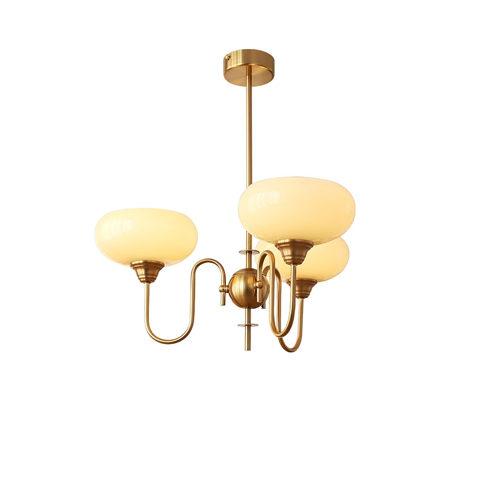 Creamy Persimmon Chandelier - Letslighting