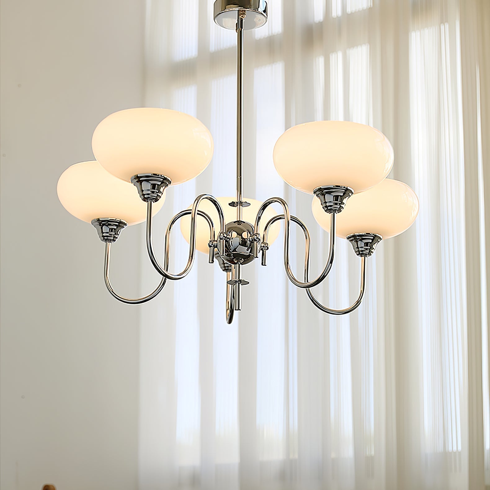 Creamy Persimmon Chandelier - Letslighting