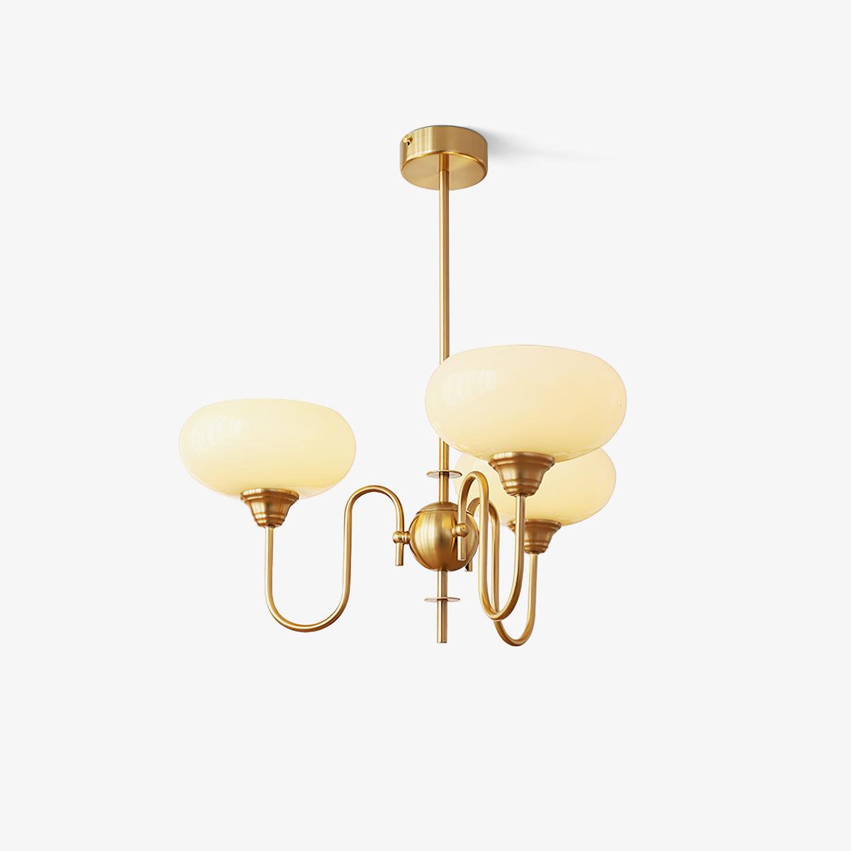 Creamy Persimmon Chandelier - Letslighting