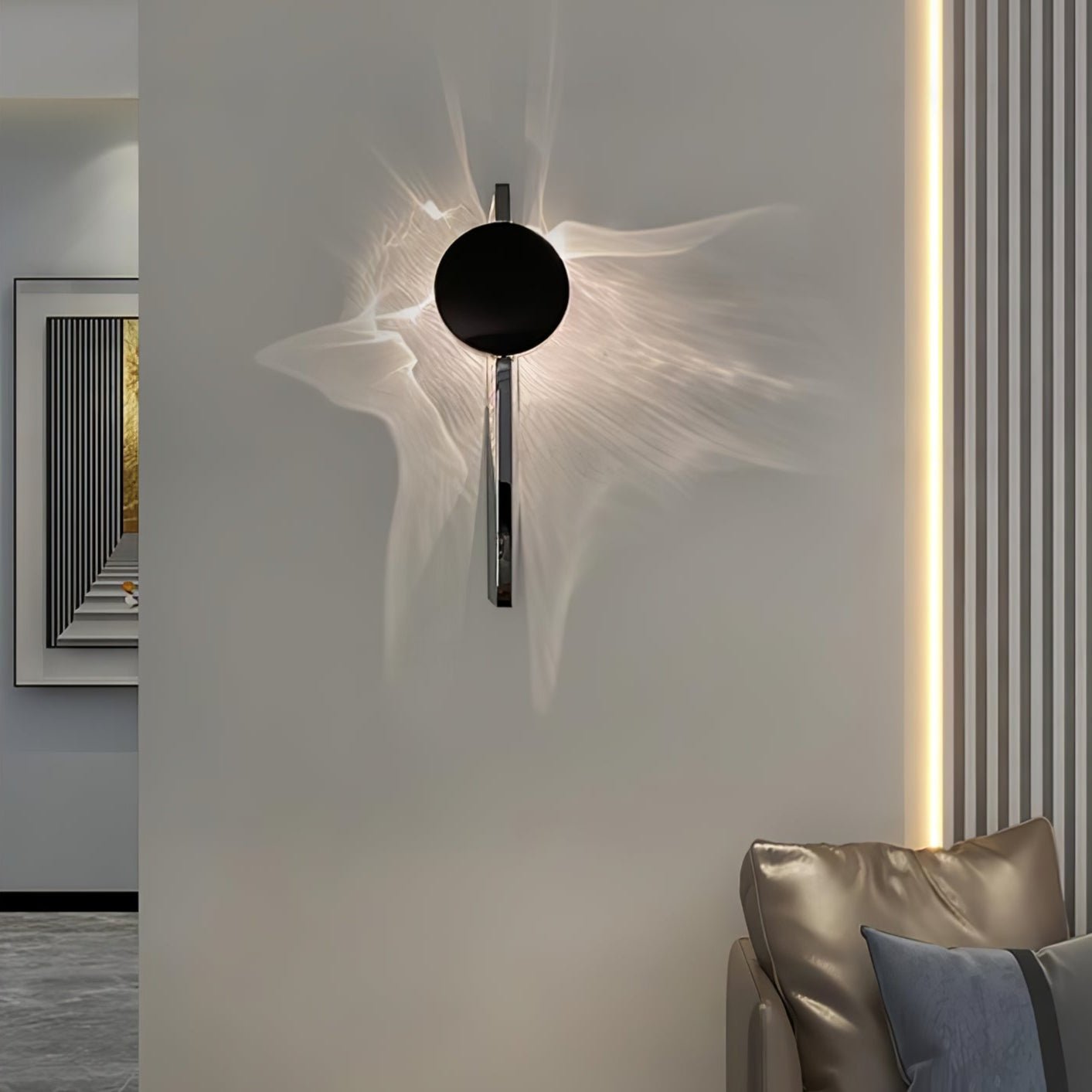Gardner Creative Light And Shadow Wall Lamp - Letslighting