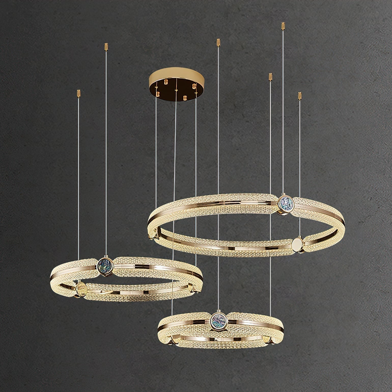 Aurora Chandelier Creative Ring - Letslighting