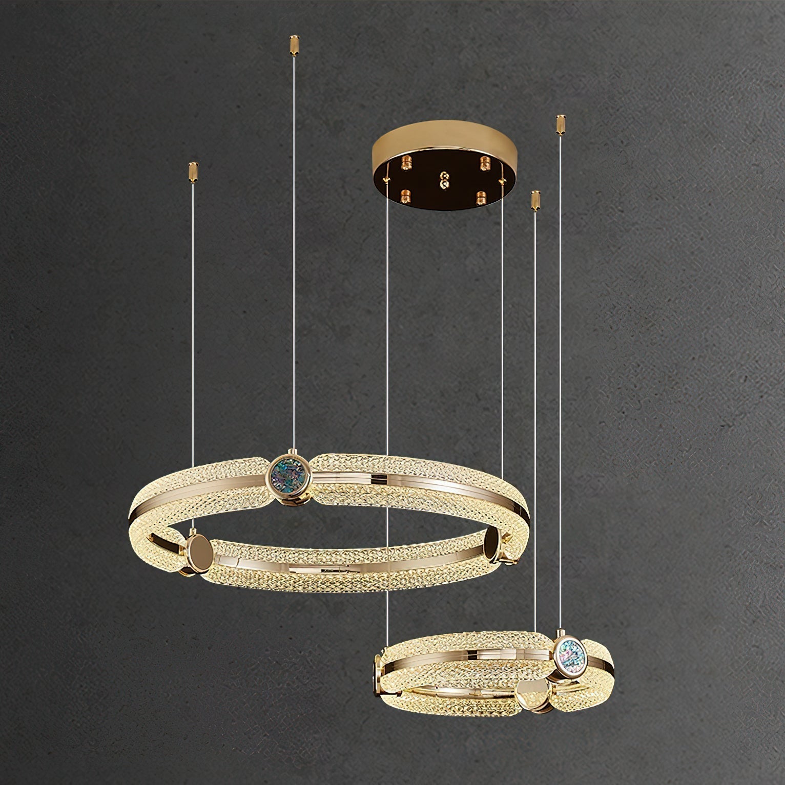 Aurora Chandelier Creative Ring - Letslighting