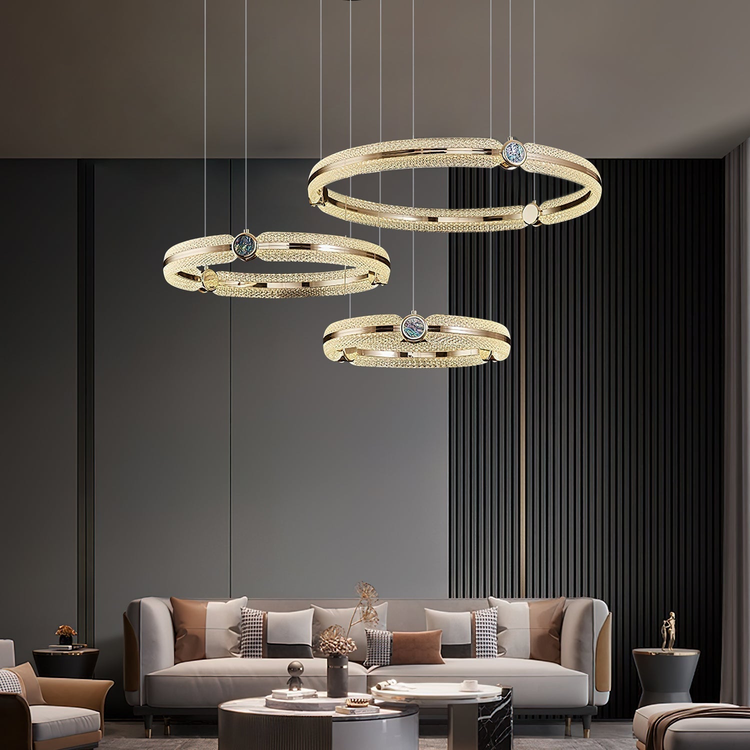 Aurora Chandelier Creative Ring - Letslighting