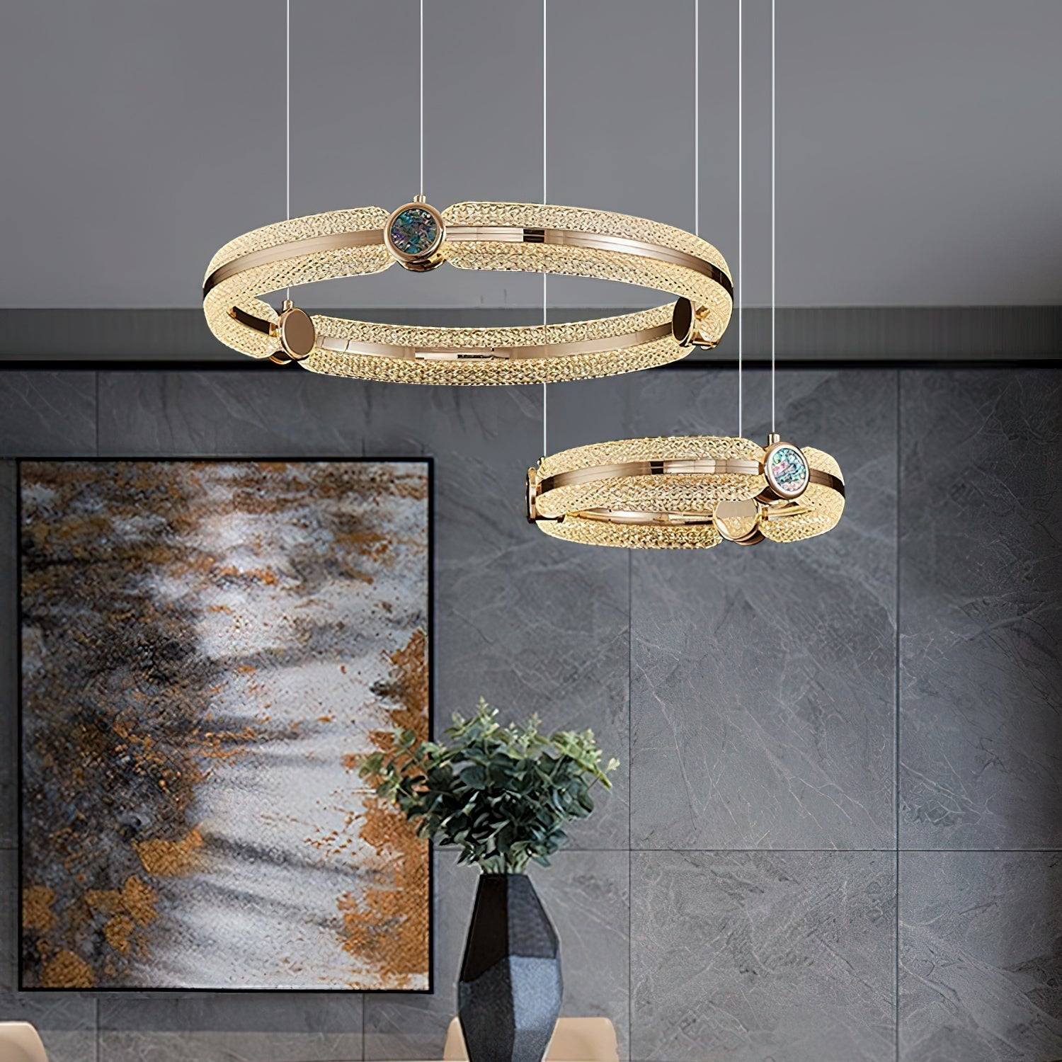 Aurora Chandelier Creative Ring - Letslighting
