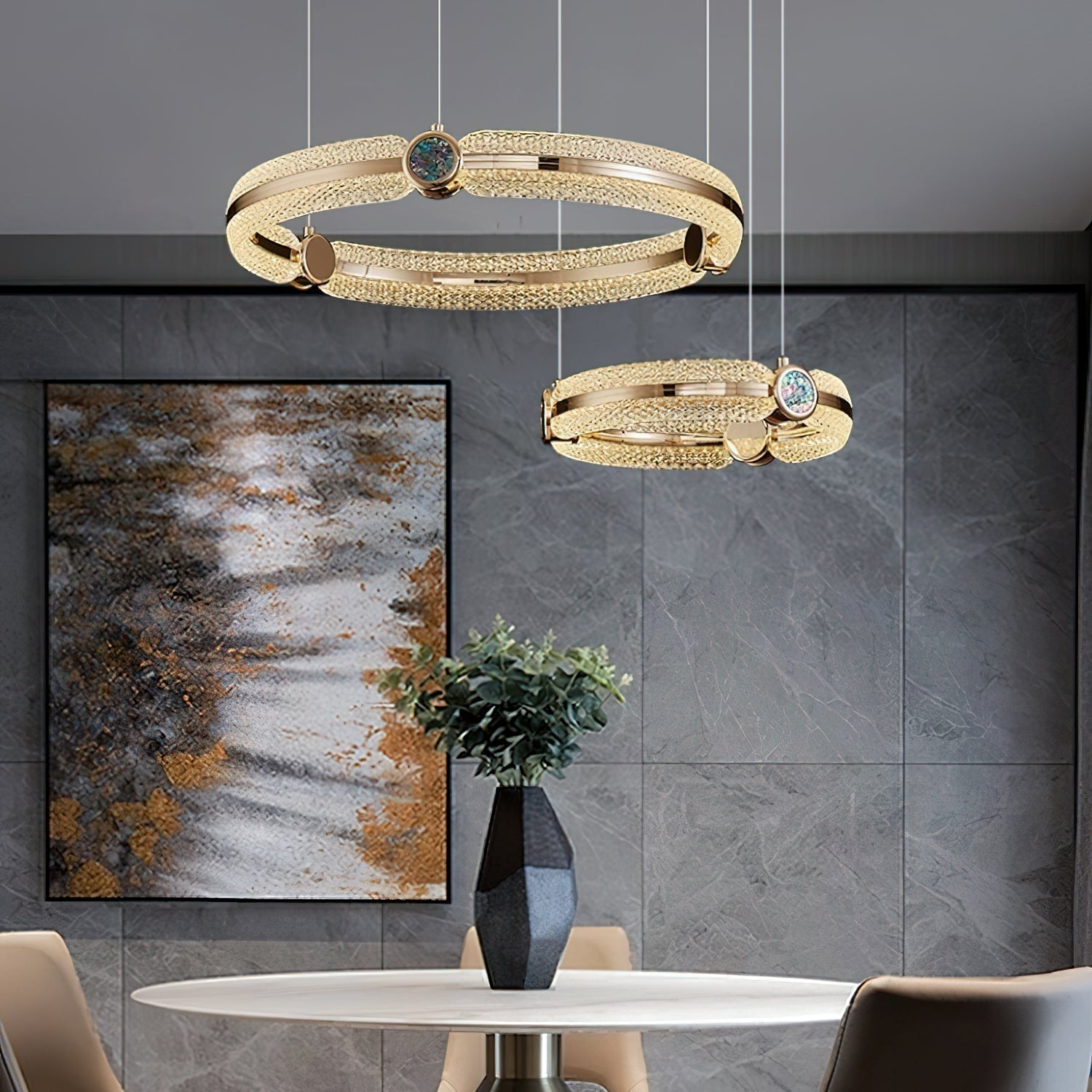 Aurora Chandelier Creative Ring - Letslighting