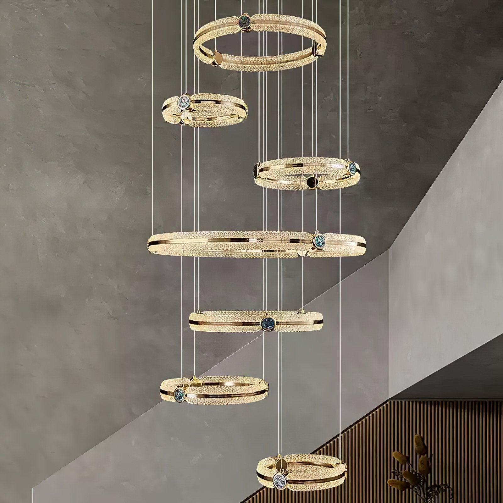 Aurora Chandelier Creative Ring - Letslighting