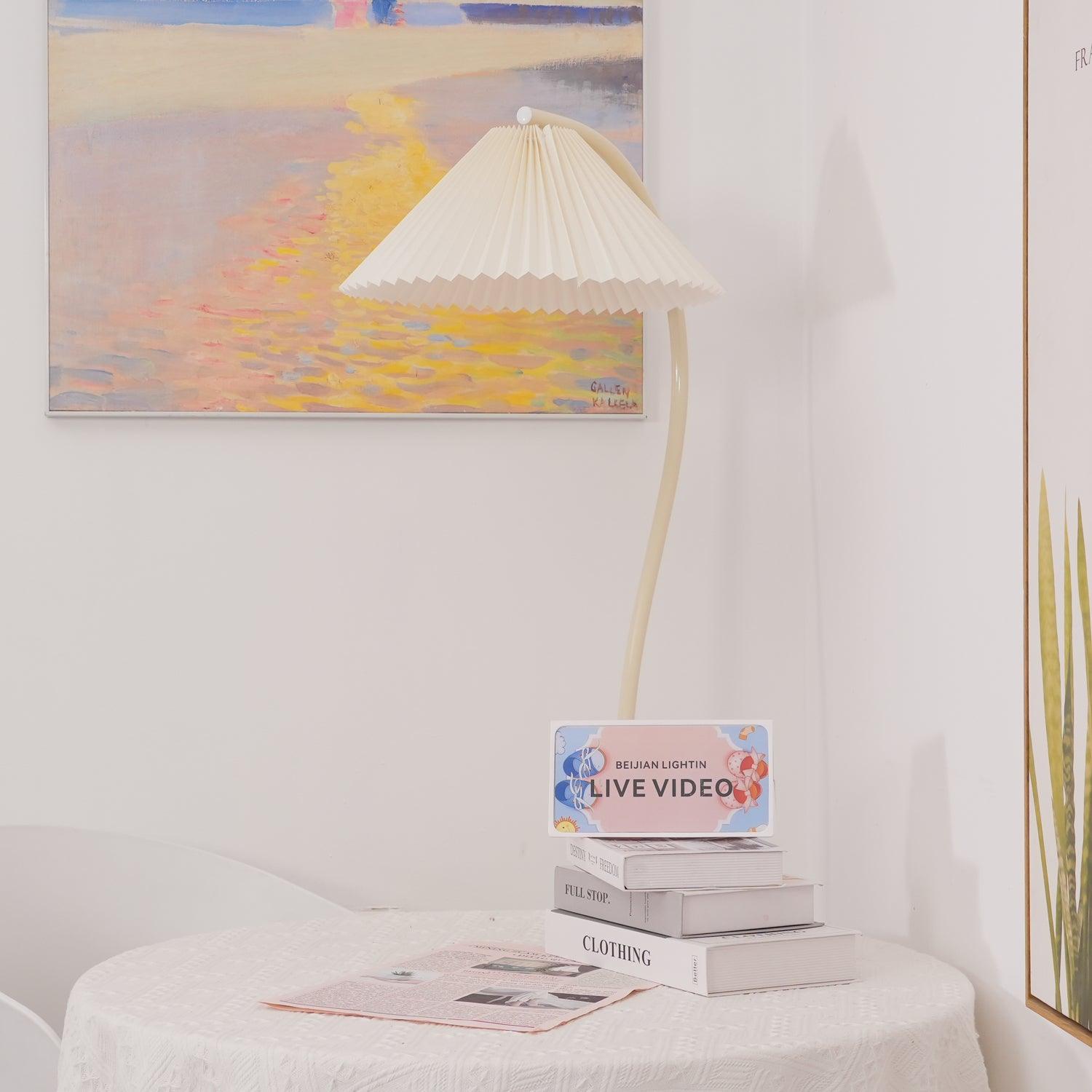 Elysia Minimalist Fabric Floor Lamp - Letslighting