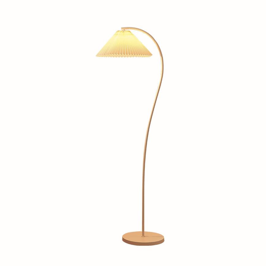 Elysia Minimalist Fabric Floor Lamp - Letslighting