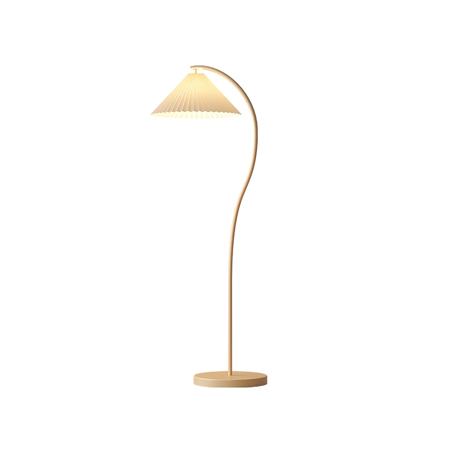 Elysia Minimalist Fabric Floor Lamp - Letslighting