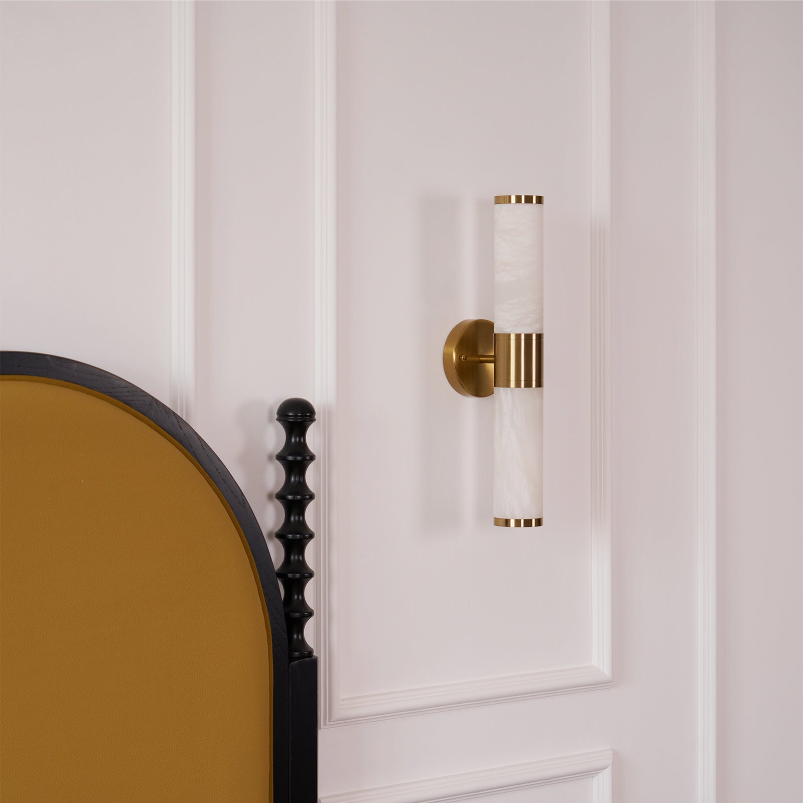 Kaia Minimalist Alabaster Wall Lamp - Letslighting
