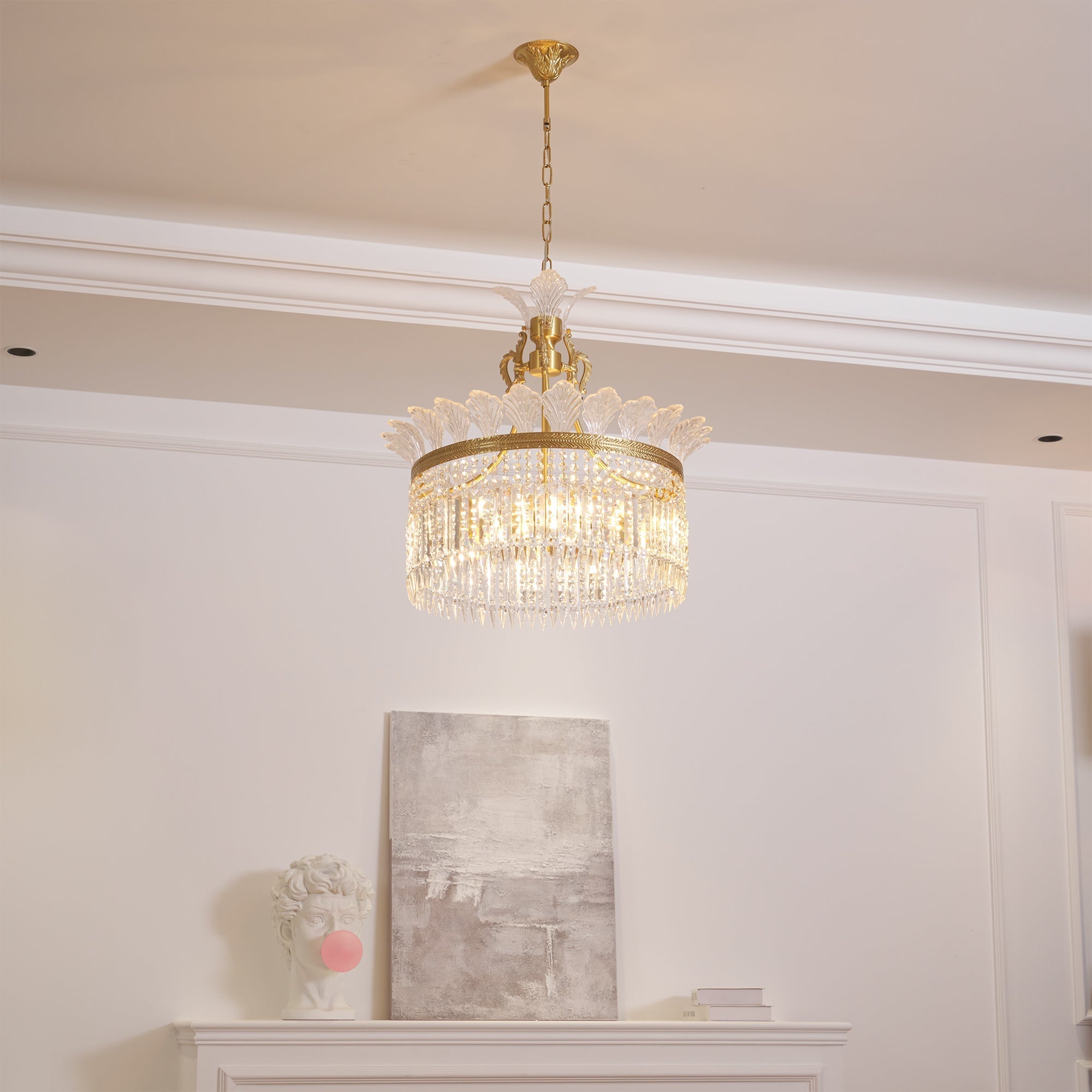 Kristy French Empire Luxury Chandelier Farmhouse - Letslighting