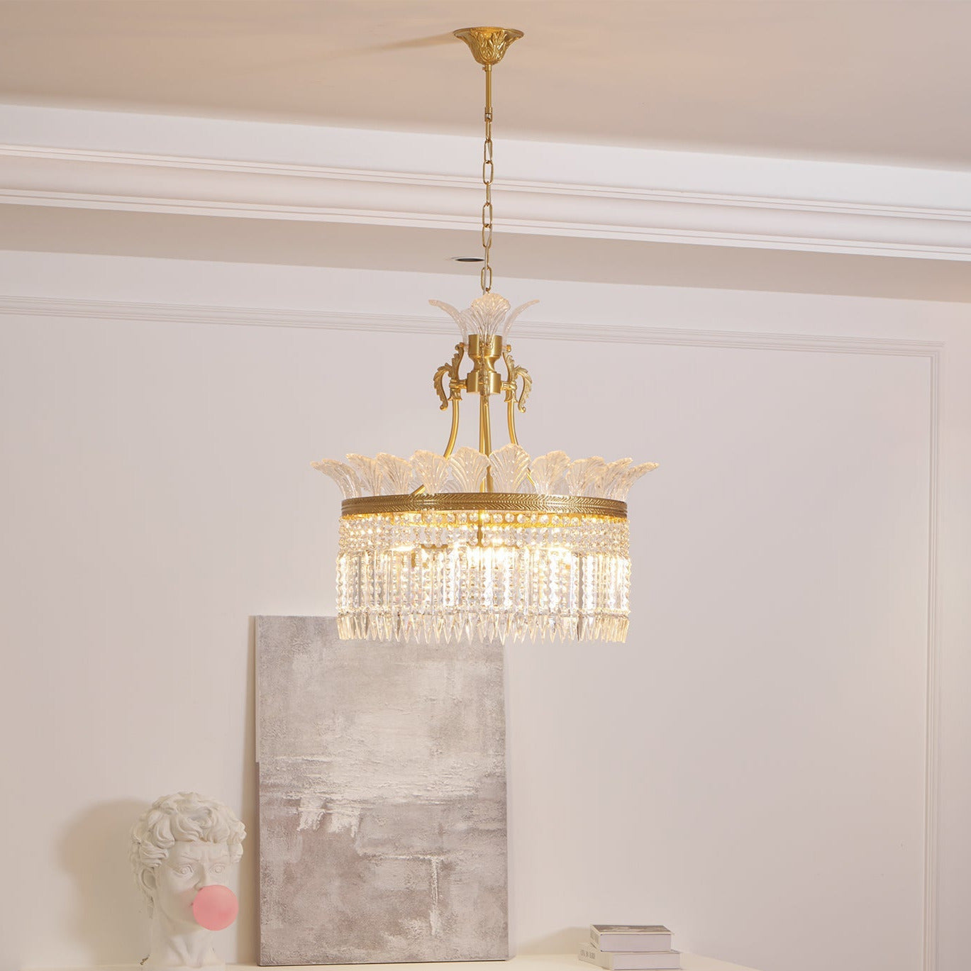 Kristy French Empire Luxury Chandelier Farmhouse - Letslighting