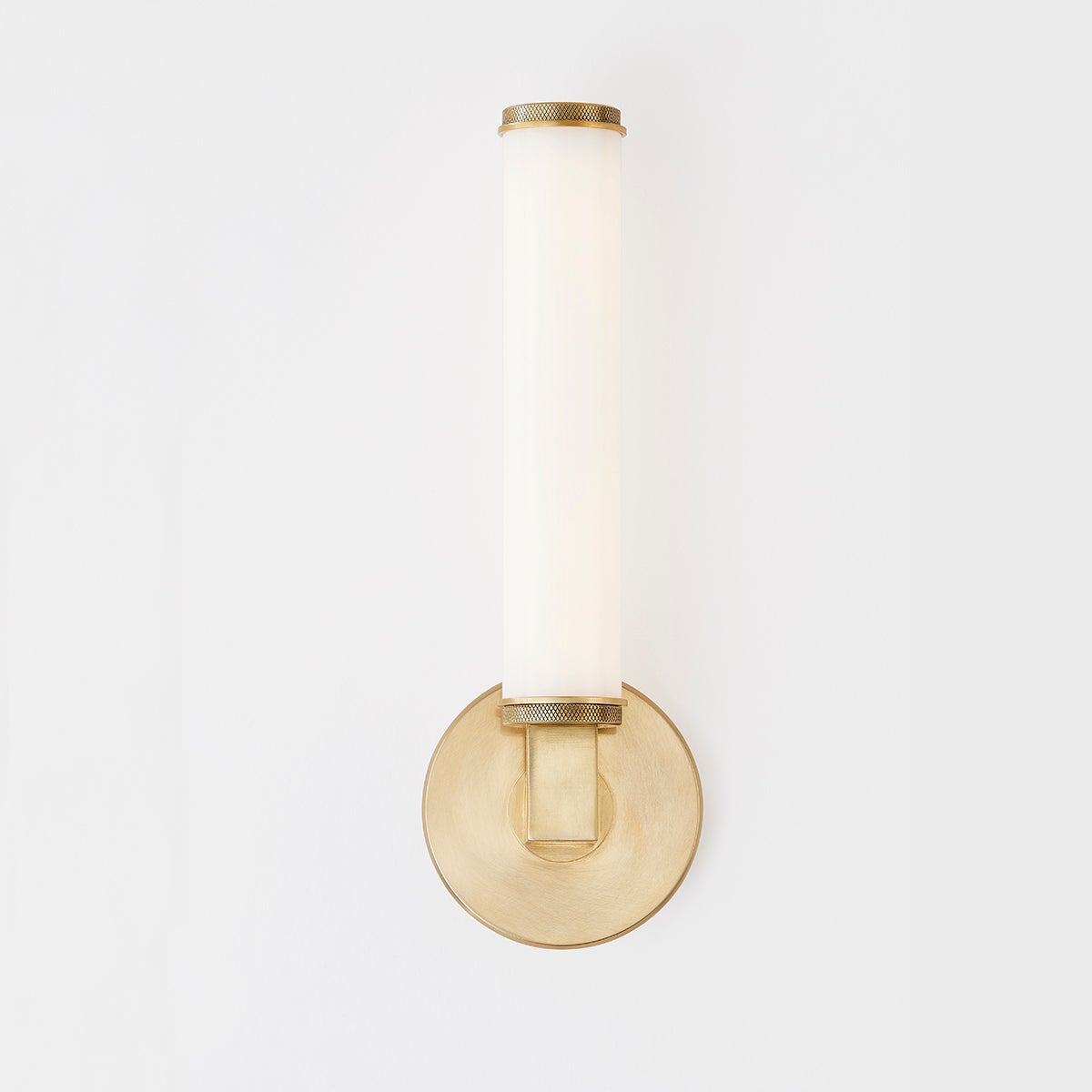 Uplift Modern Minimalist Brass Glass Wall Lamp - Letslighting