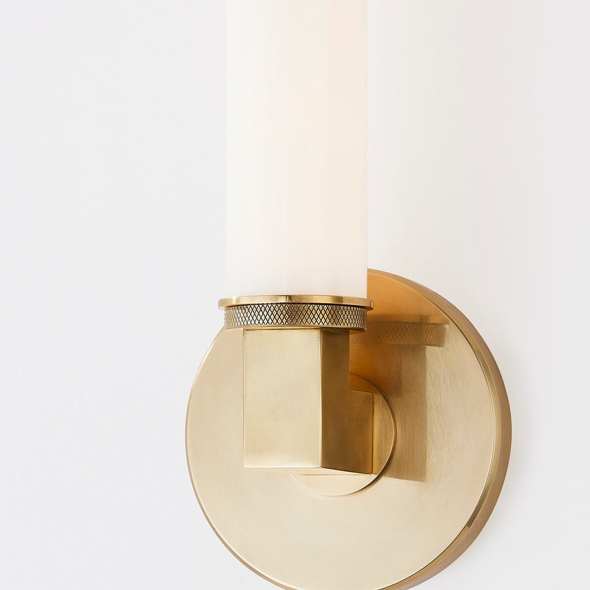 Uplift Modern Minimalist Brass Glass Wall Lamp - Letslighting