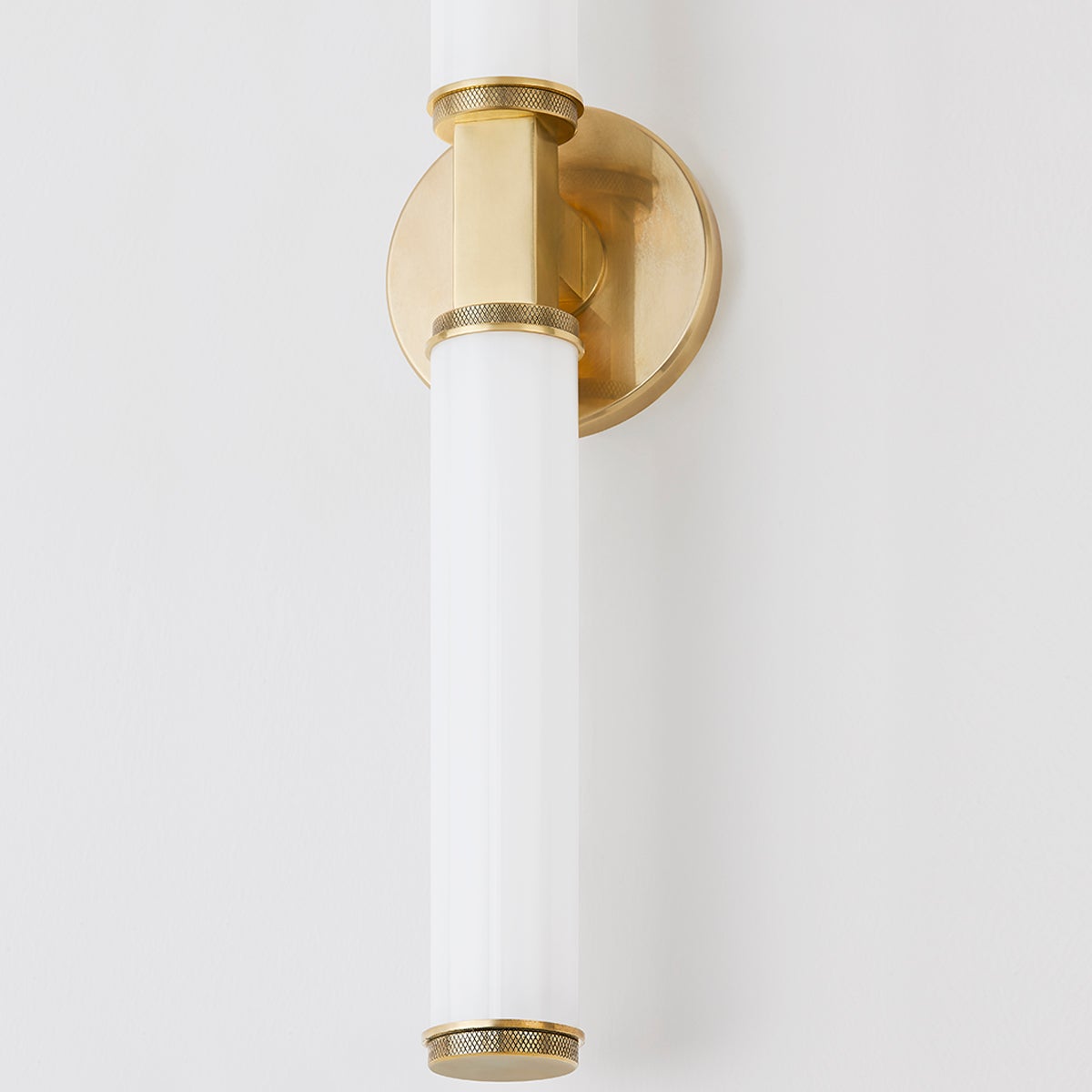 Uplift Modern Minimalist Brass Glass Wall Lamp - Letslighting