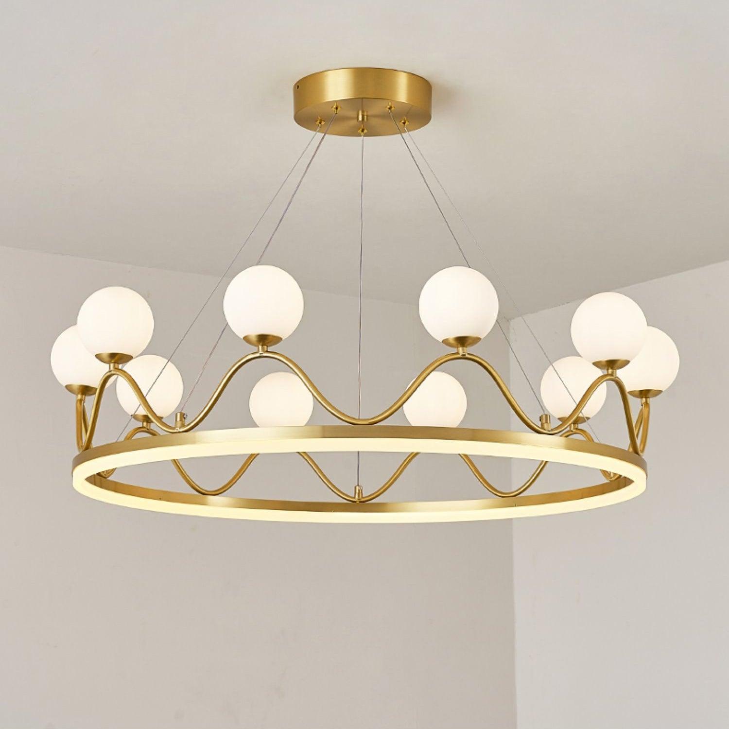 Clara Luxury Glass Chandelier - Letslighting