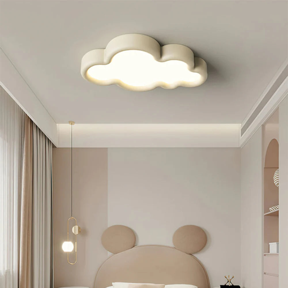 Arisha Modern Cloud Flush Mount Ceiling Light Bedroom - Letslighting