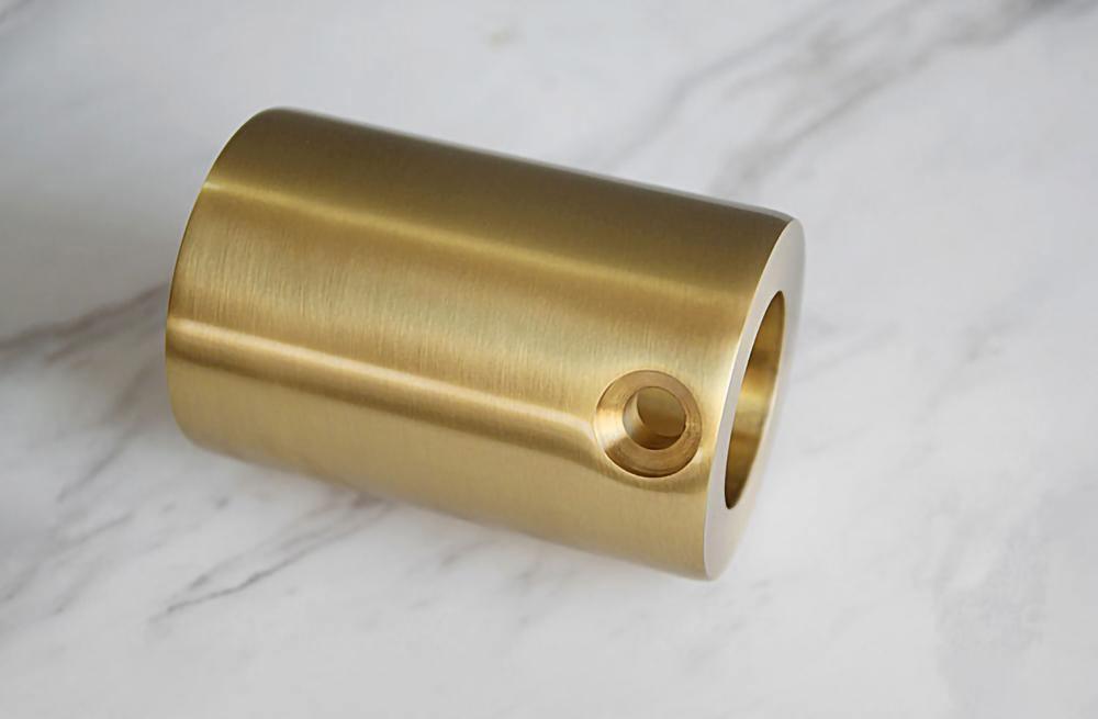 Lyrician Brass Glass Industrial Table Lamp - Letslighting