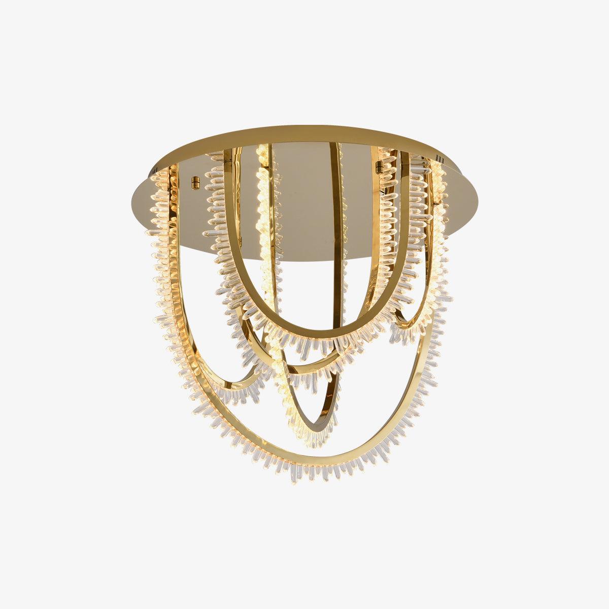 Crystal Individual Creativity Corde Crystal Ceiling Light - Letslighting