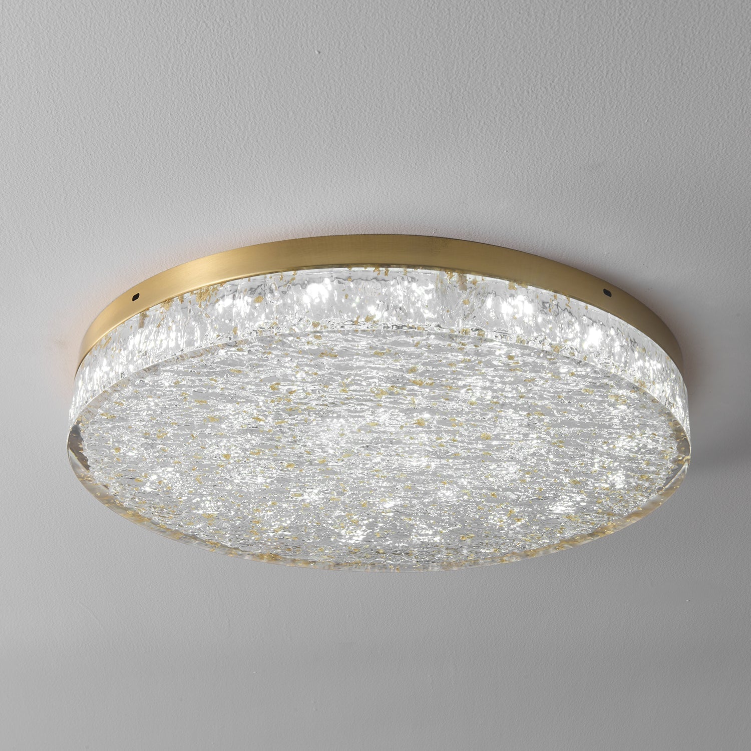Zemara Postmodern Luxury Core Crystal Resin Ceiling Lamp - Letslighting