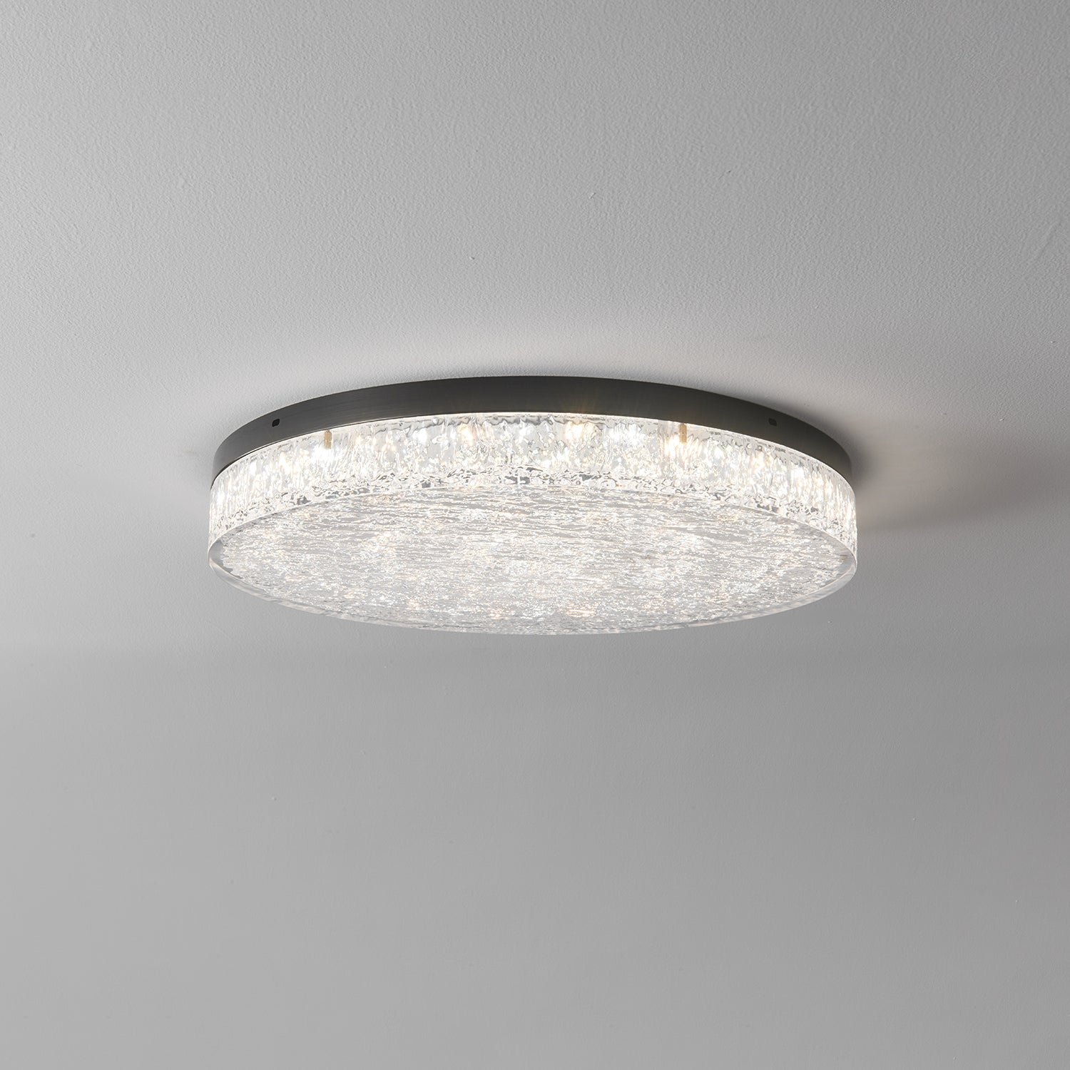 Zemara Postmodern Luxury Core Crystal Resin Ceiling Lamp - Letslighting