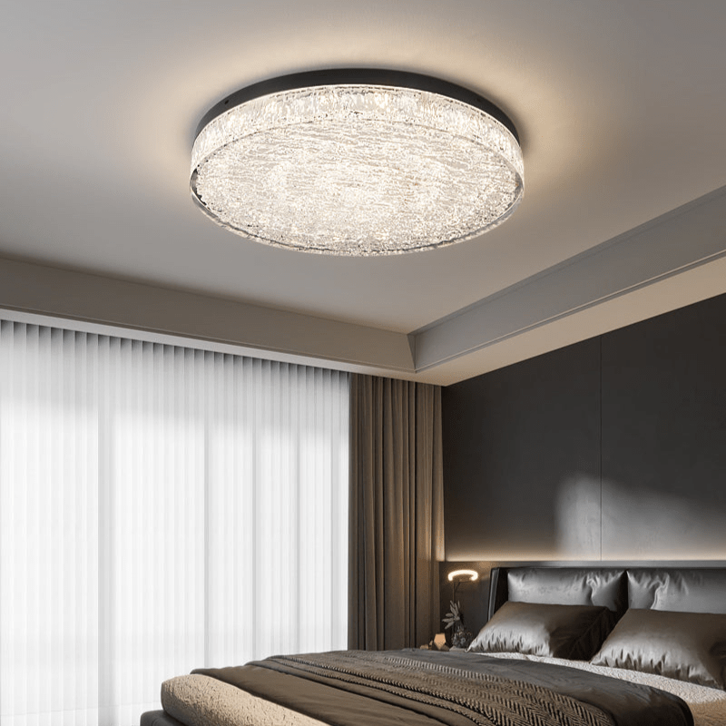 Zemara Postmodern Luxury Core Crystal Resin Ceiling Lamp - Letslighting