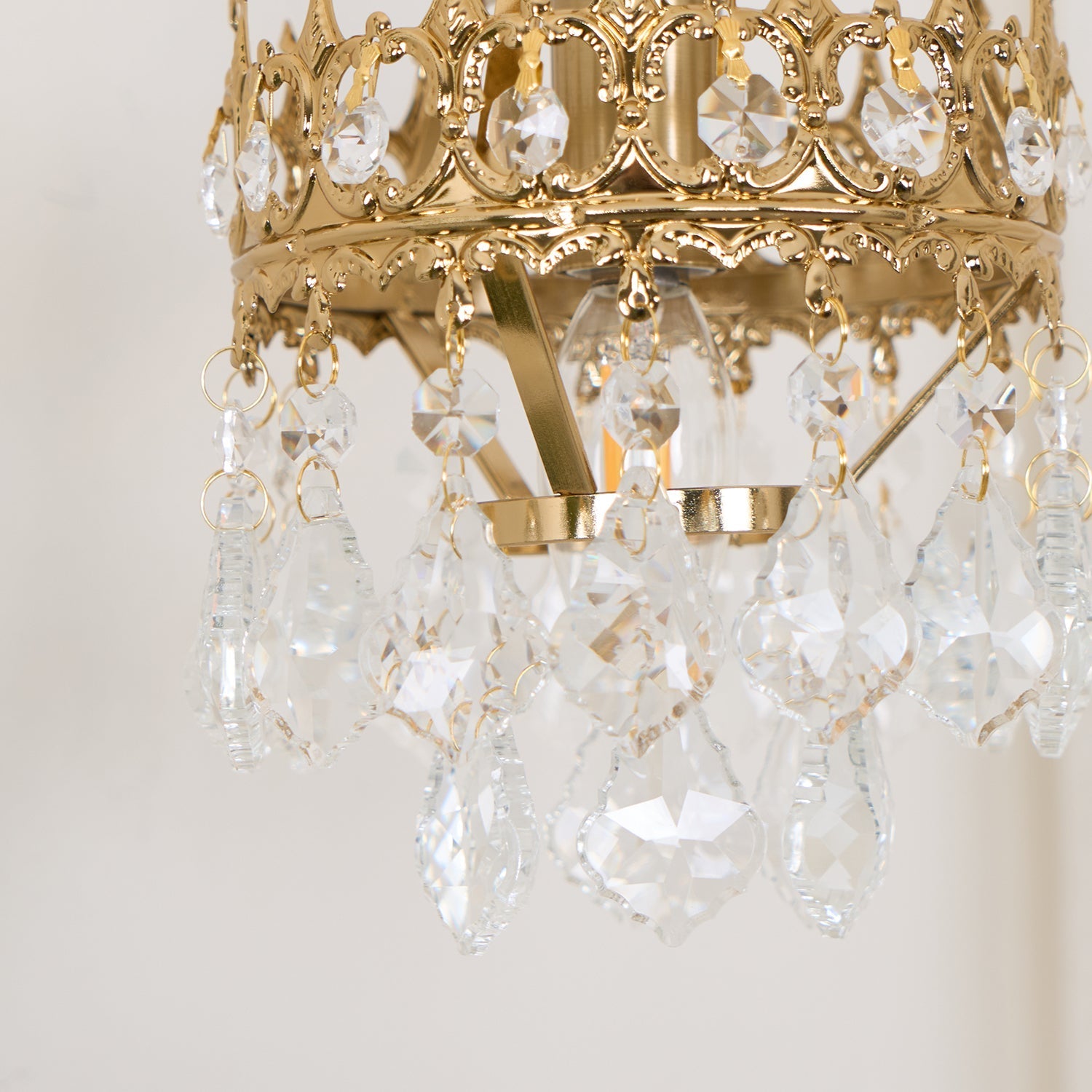 Ivmarila Nordic Art Crown Crystal Sconce Wall lamp - Letslighting