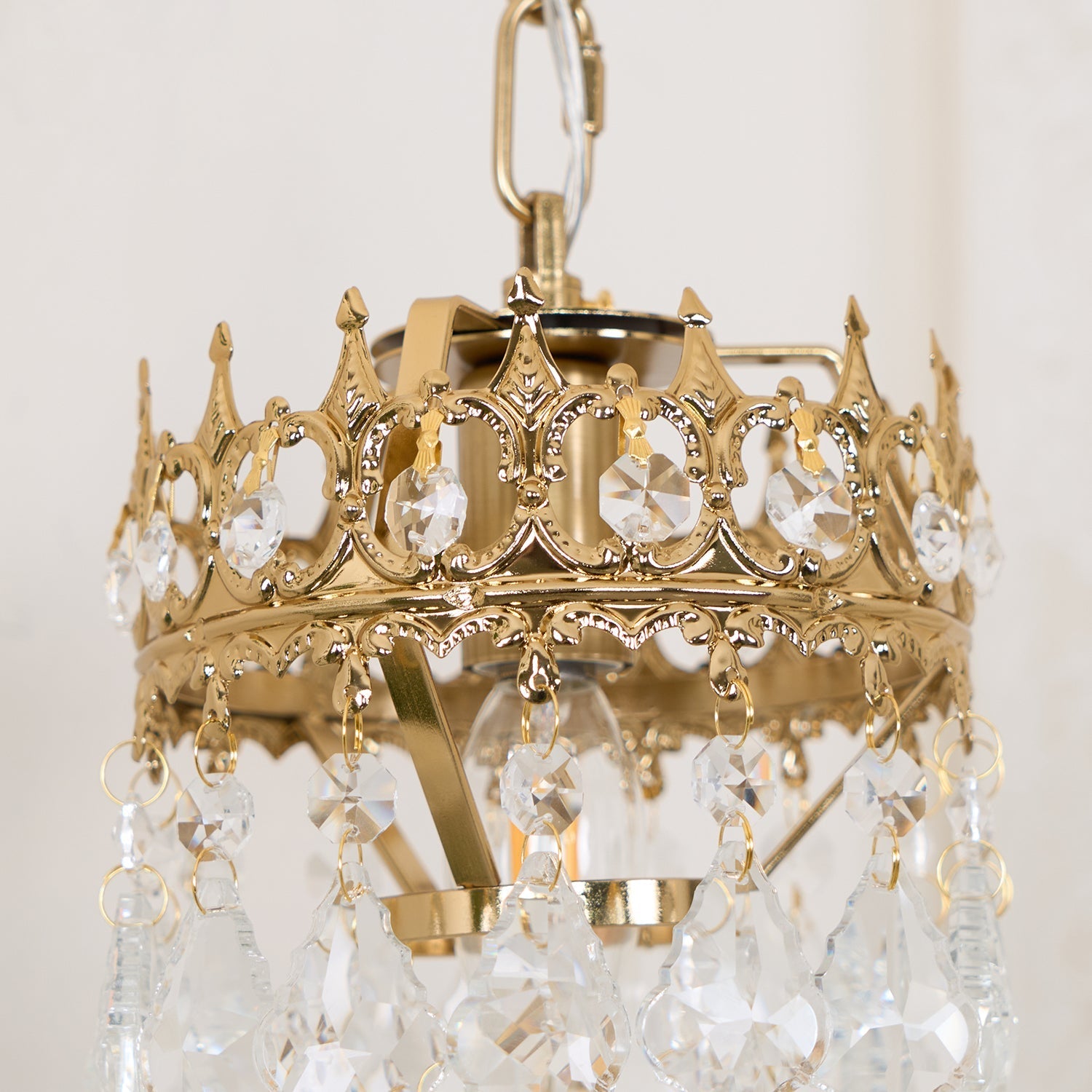 Ivmarila Nordic Art Crown Crystal Sconce Wall lamp - Letslighting