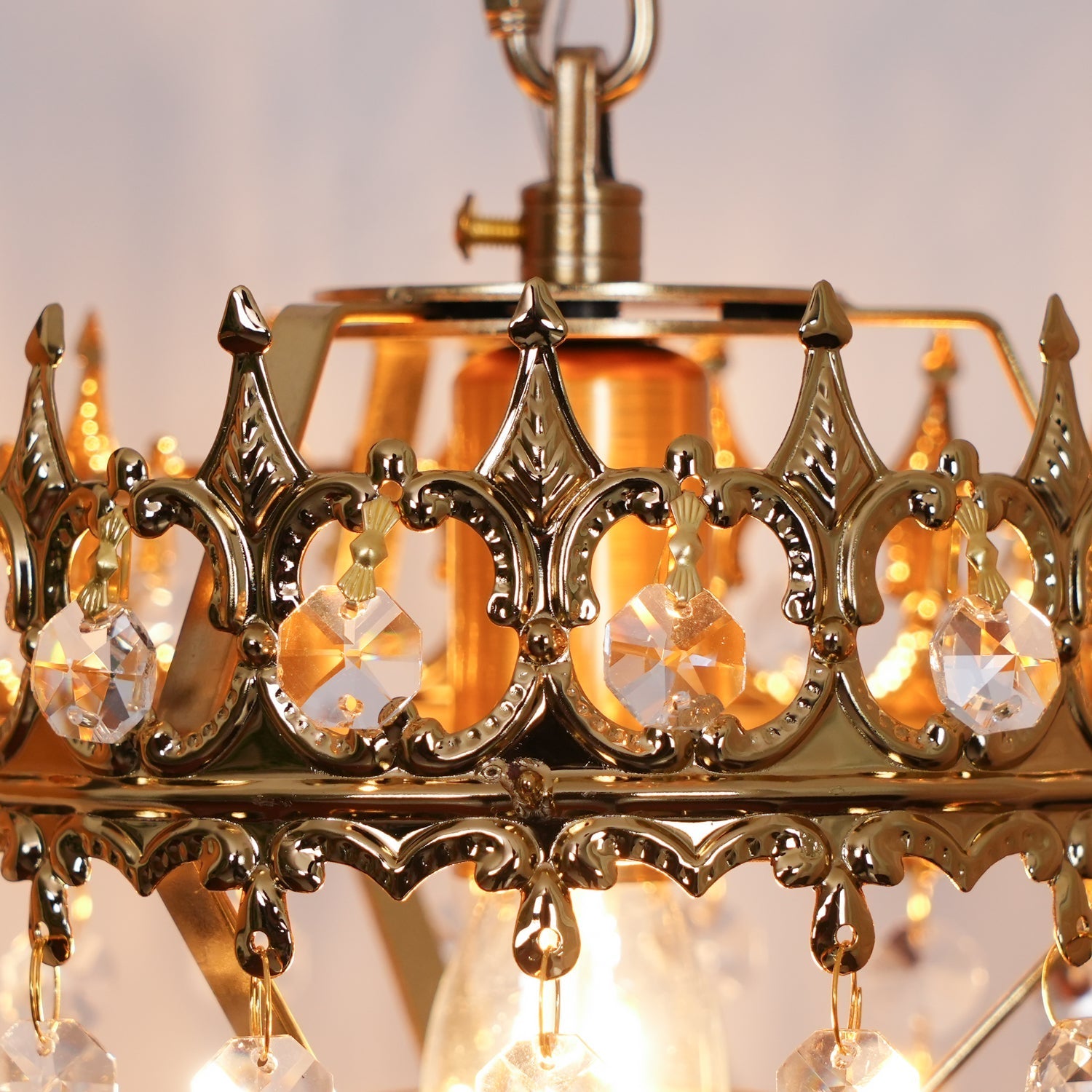 Ivmarila Nordic Art Crown Crystal Sconce Wall lamp - Letslighting