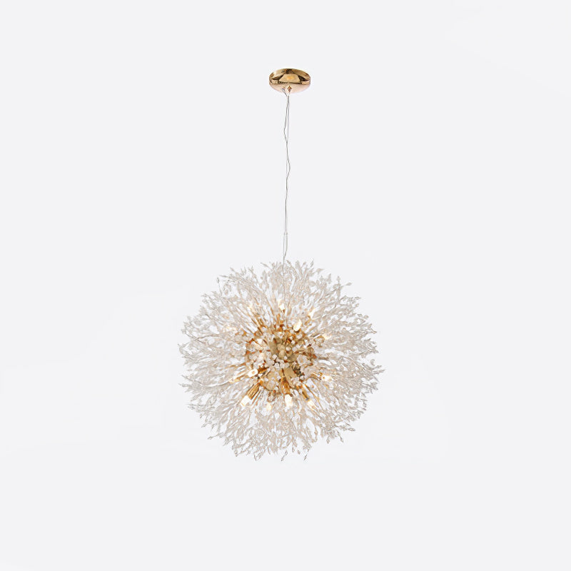 Lustra Chandelier Crystal Dandelion with Crystals - Letslighting