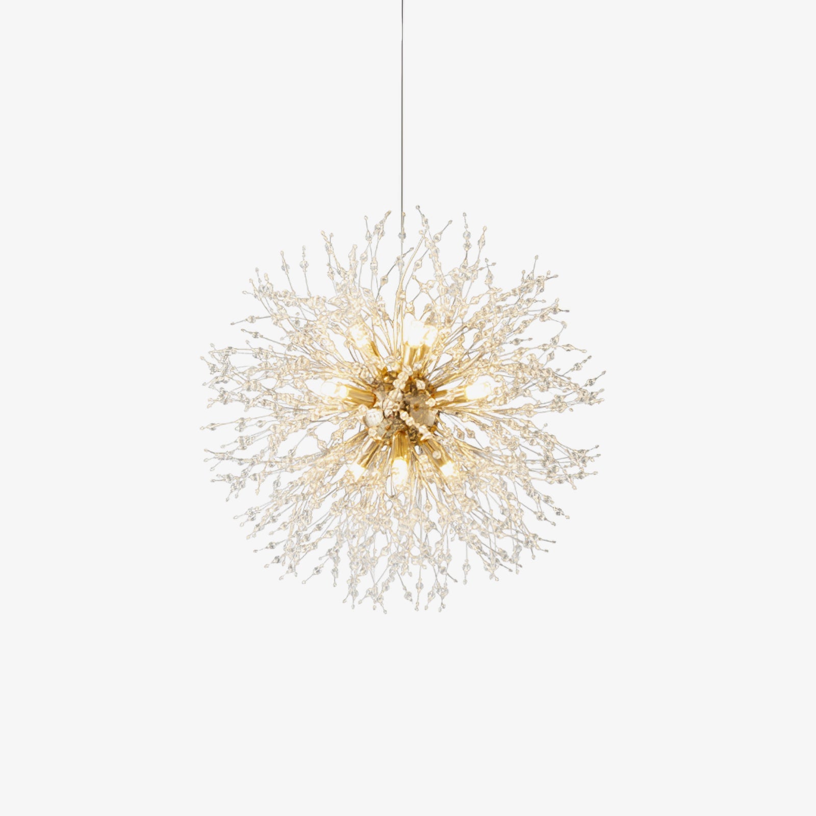 Lustra Chandelier Crystal Dandelion with Crystals - Letslighting