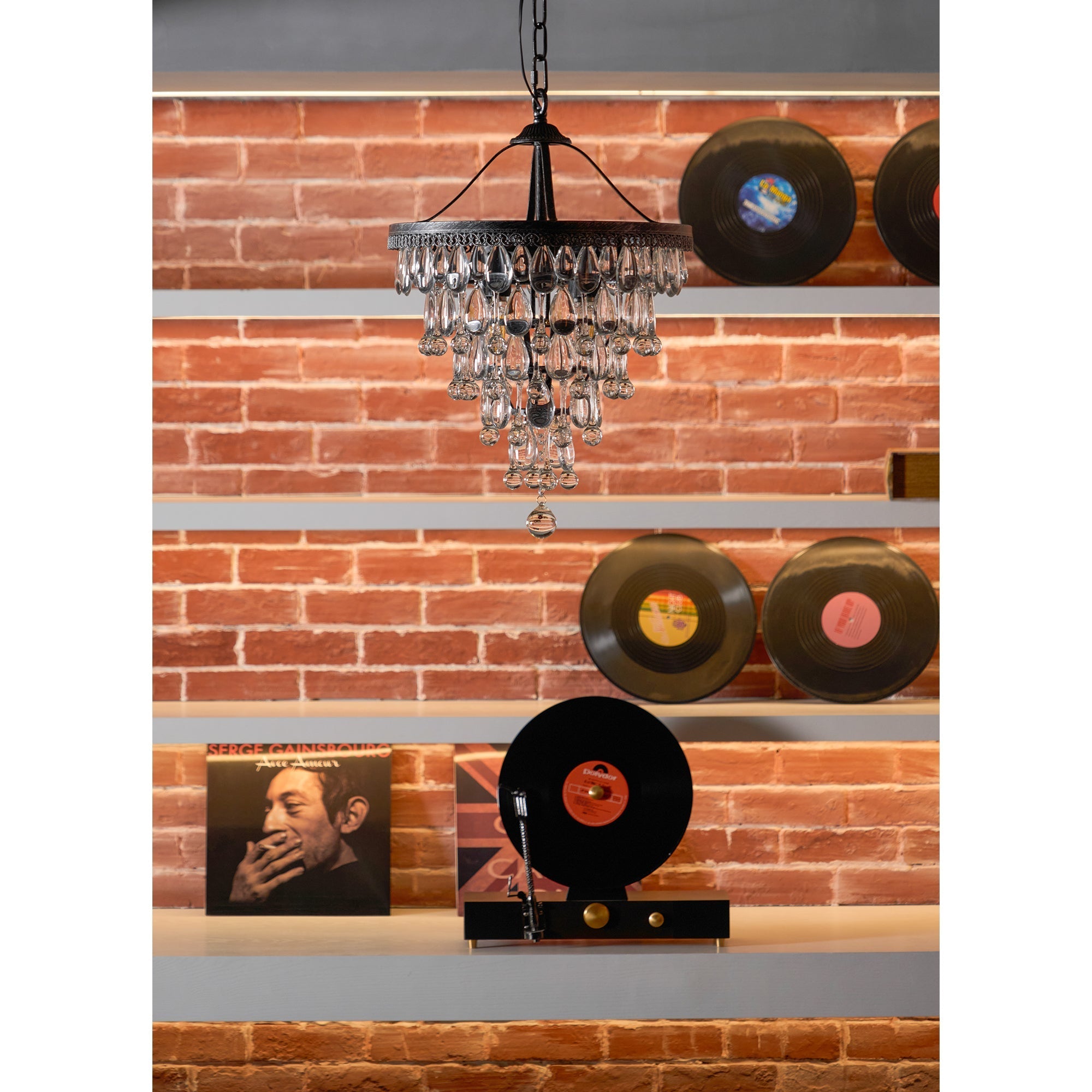 Blink Unique Inverted Pyramid Crystal Chandelier - Letslighting