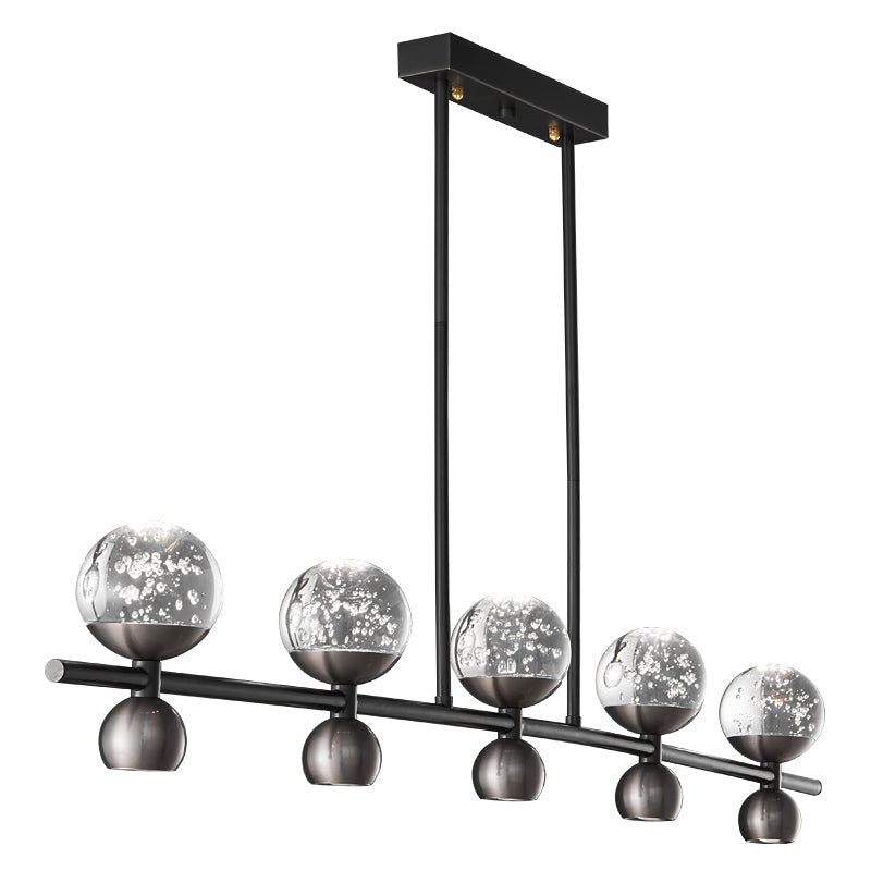 Lumiryn Orbital Glass Globe Chandelier - Letslighting
