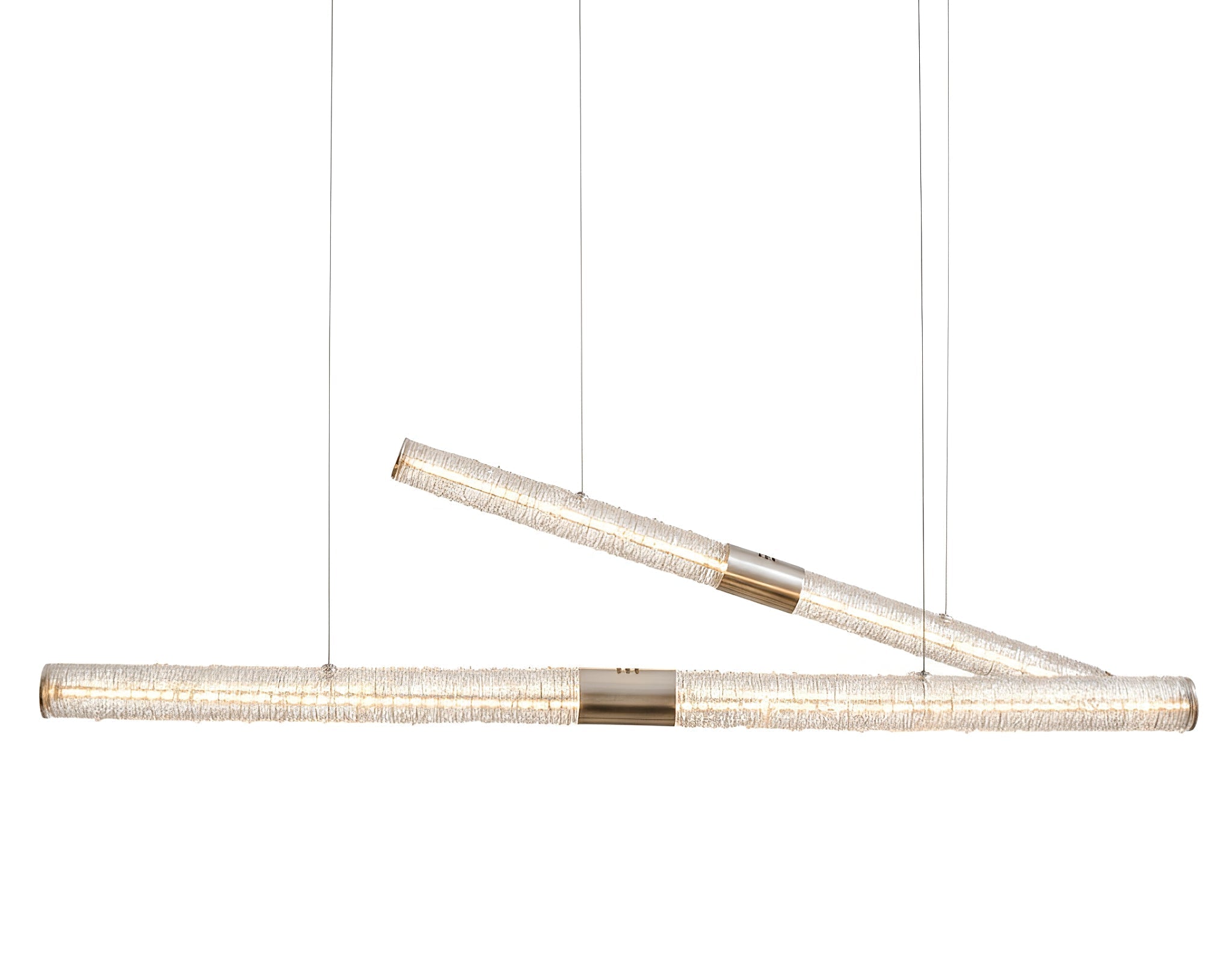 Linear Modern Metal & Resin Pendant Light