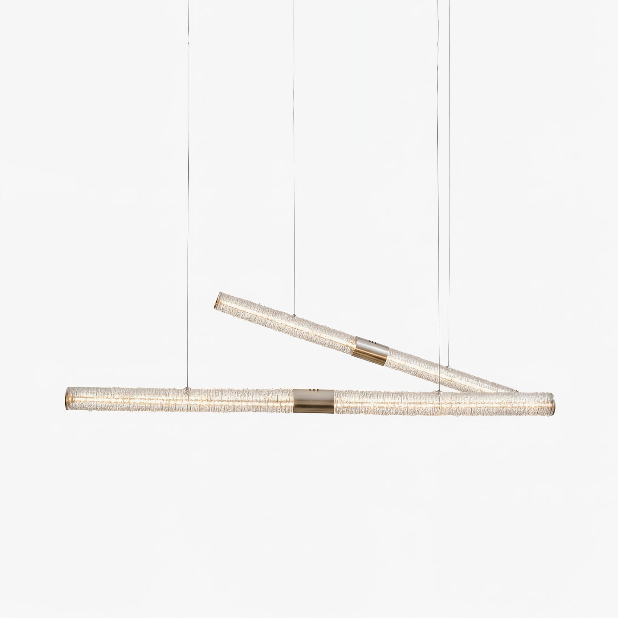 Linear Modern Metal & Resin Pendant Light