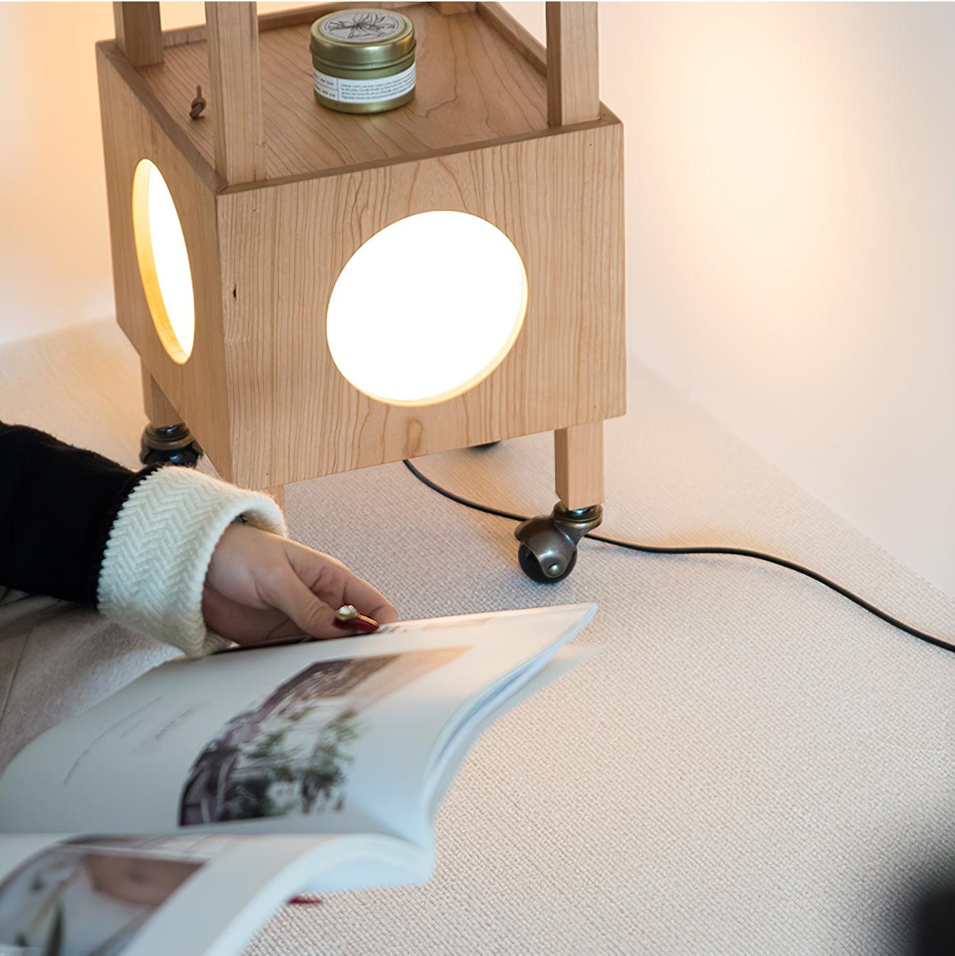 Lumi Cubby Mobile Table Light - Letslighting