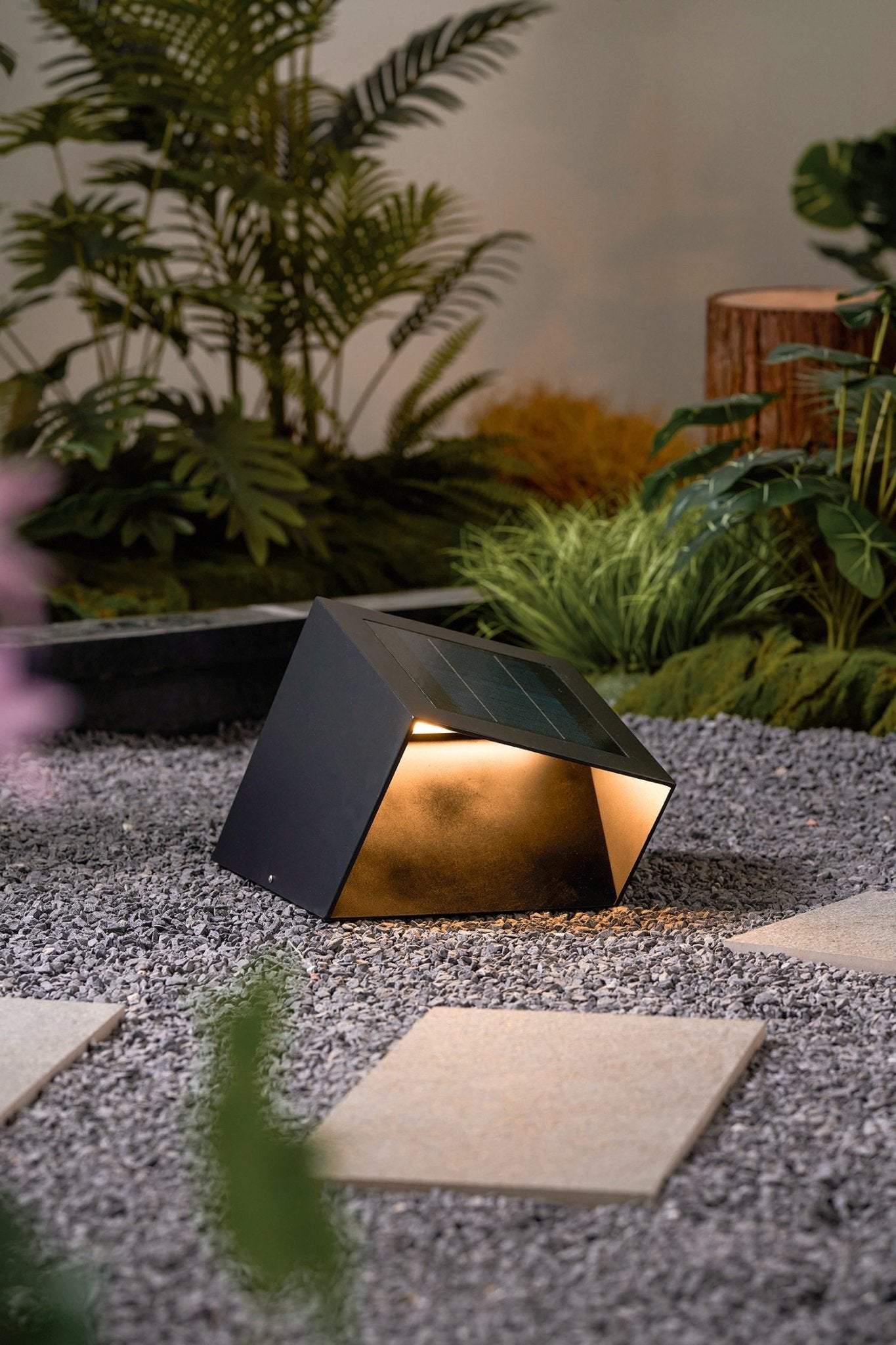Evsore Unique Cube Garden Solar Outdoor Light - Letslighting
