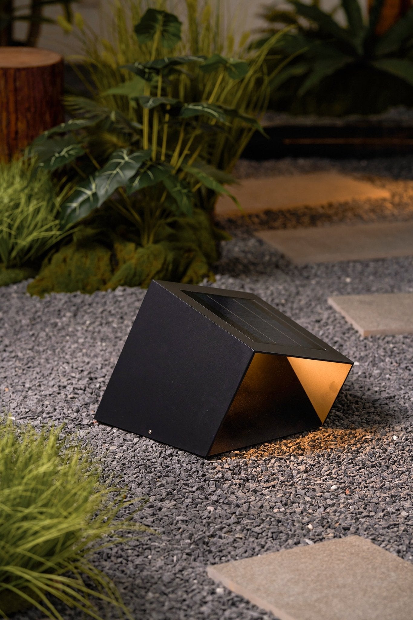 Evsore Unique Cube Garden Solar Outdoor Light - Letslighting