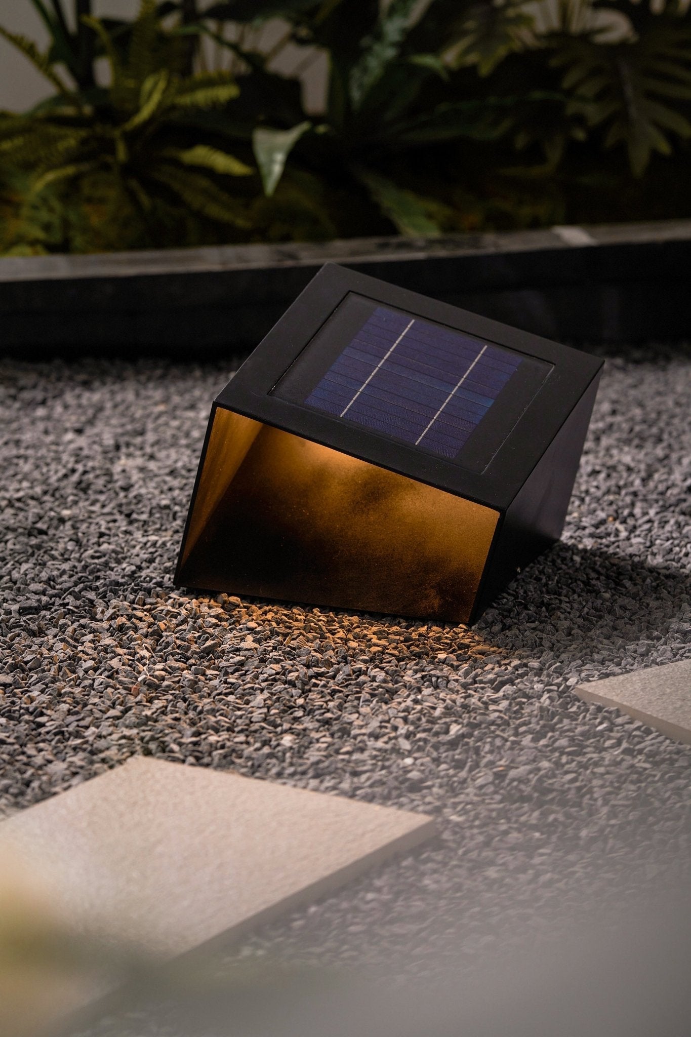 Evsore Unique Cube Garden Solar Outdoor Light - Letslighting