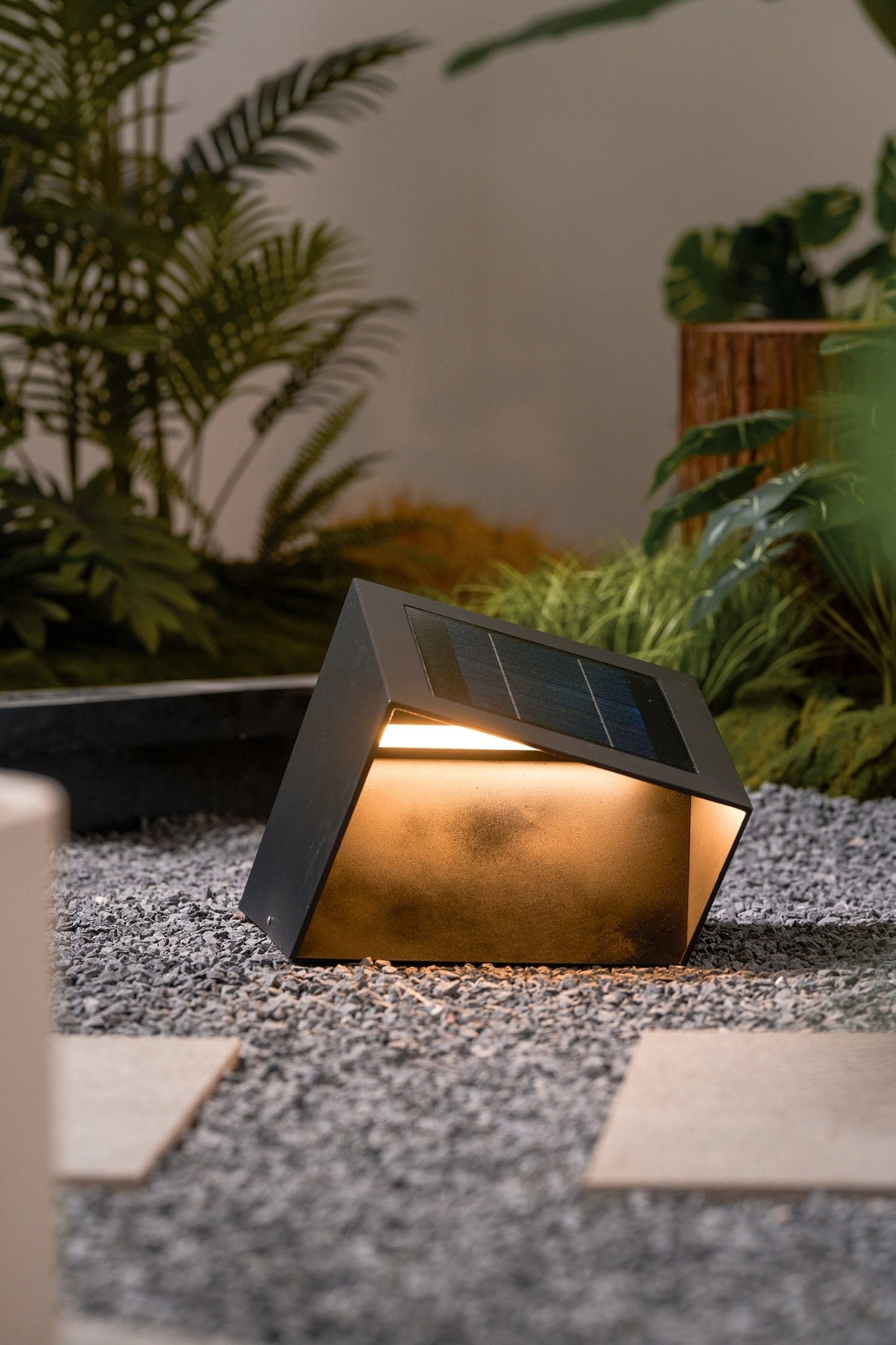 Evsore Unique Cube Garden Solar Outdoor Light - Letslighting