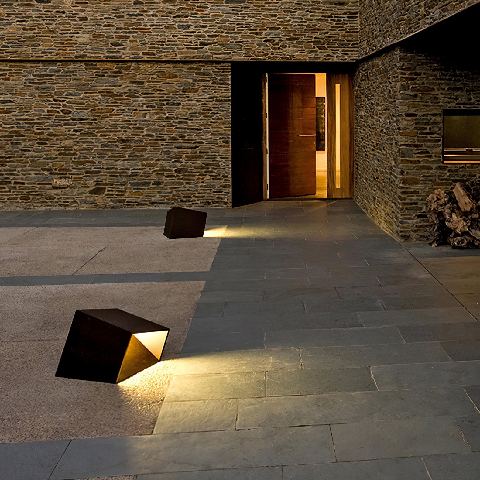 Evsore Unique Cube Garden Solar Outdoor Light - Letslighting