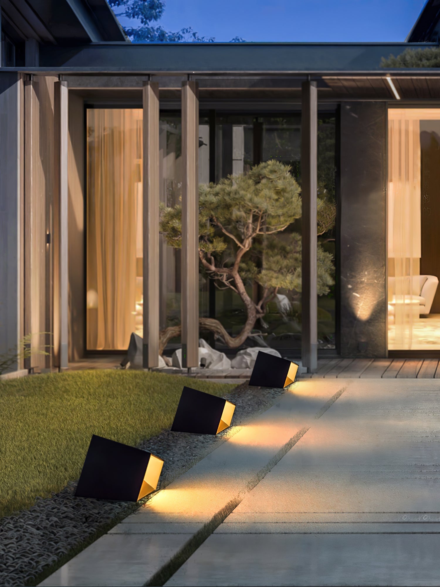 Evsore Unique Cube Garden Solar Outdoor Light - Letslighting
