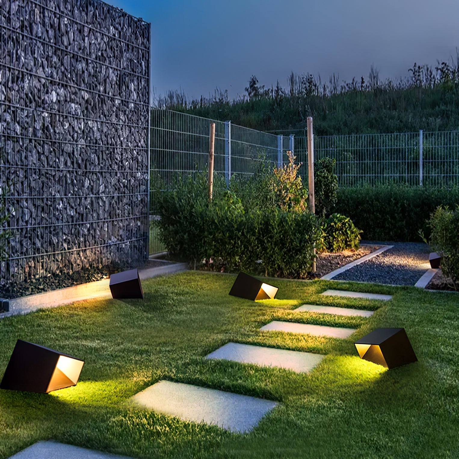 Evsore Unique Cube Garden Solar Outdoor Light - Letslighting