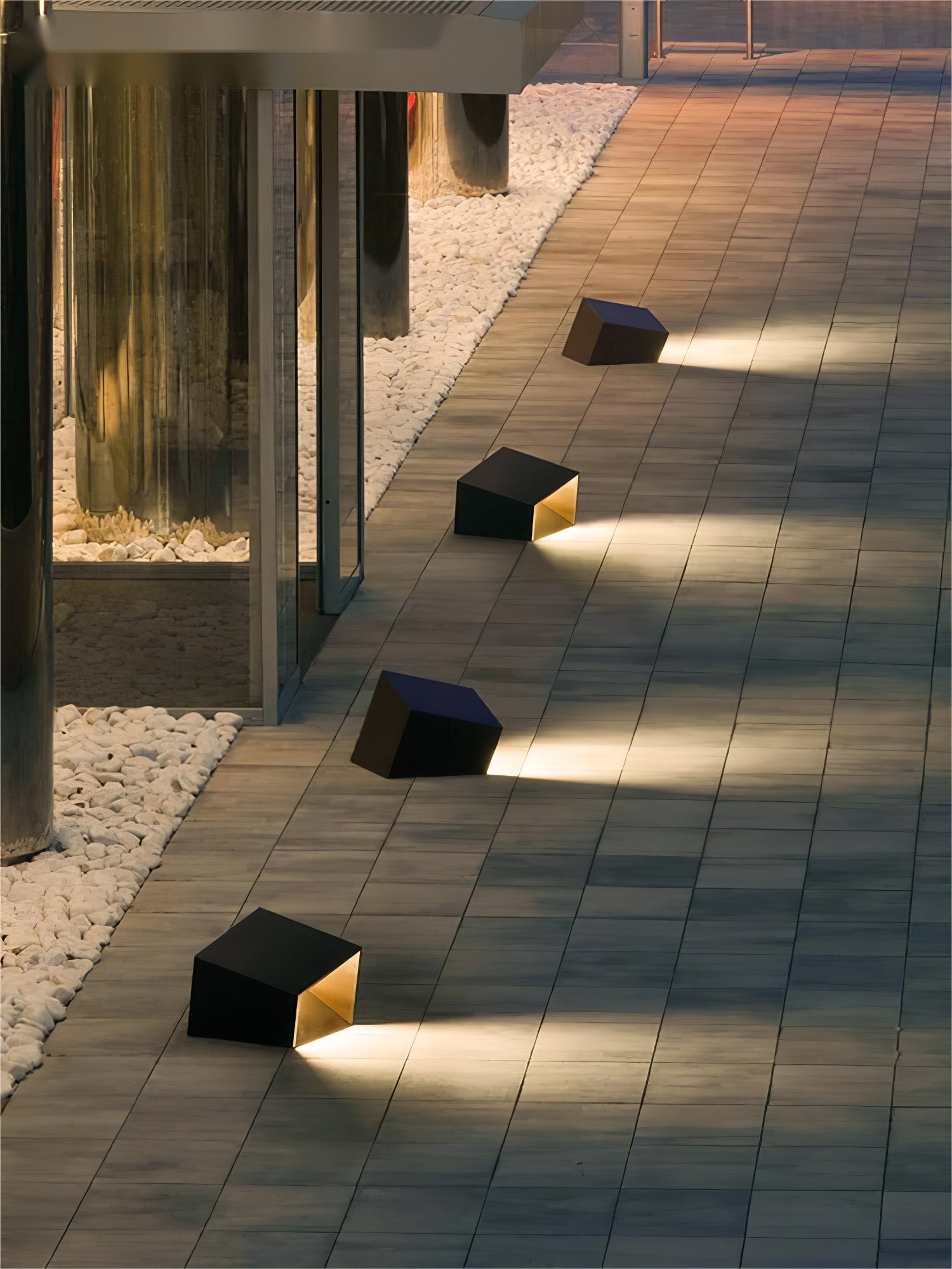 Evsore Unique Cube Garden Solar Outdoor Light - Letslighting