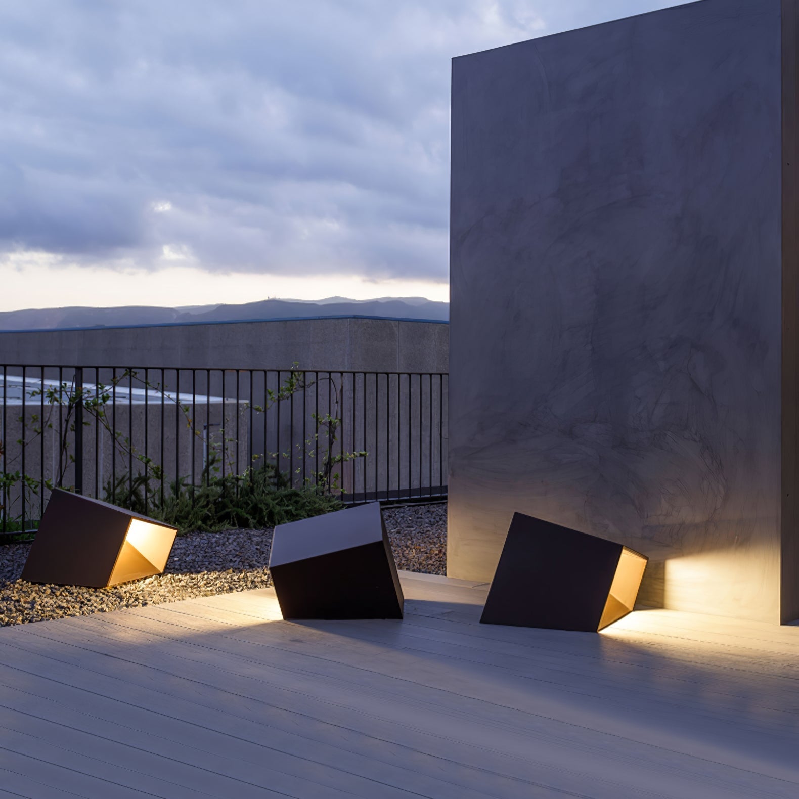 Evsore Unique Cube Garden Solar Outdoor Light - Letslighting