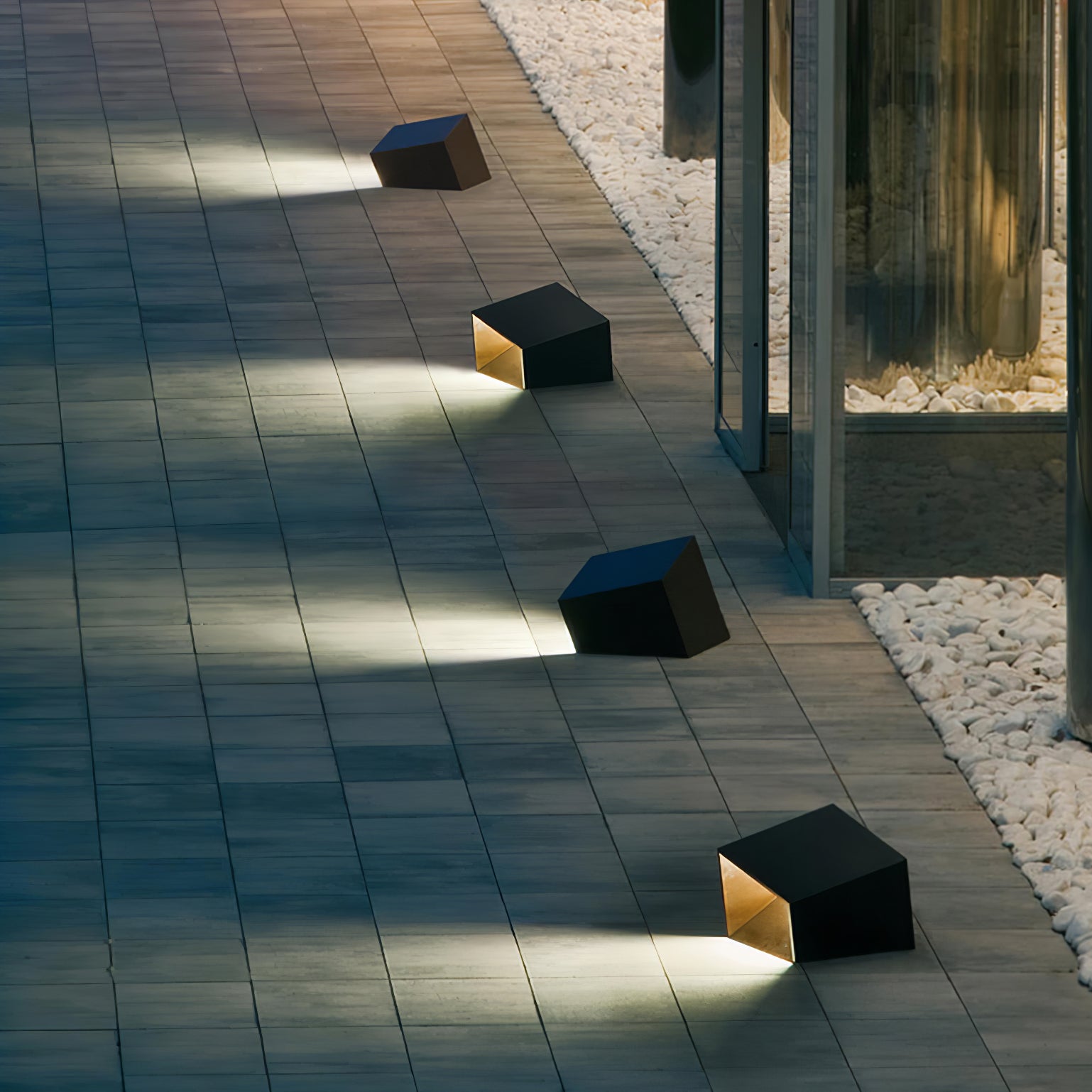Evsore Unique Cube Garden Solar Outdoor Light - Letslighting