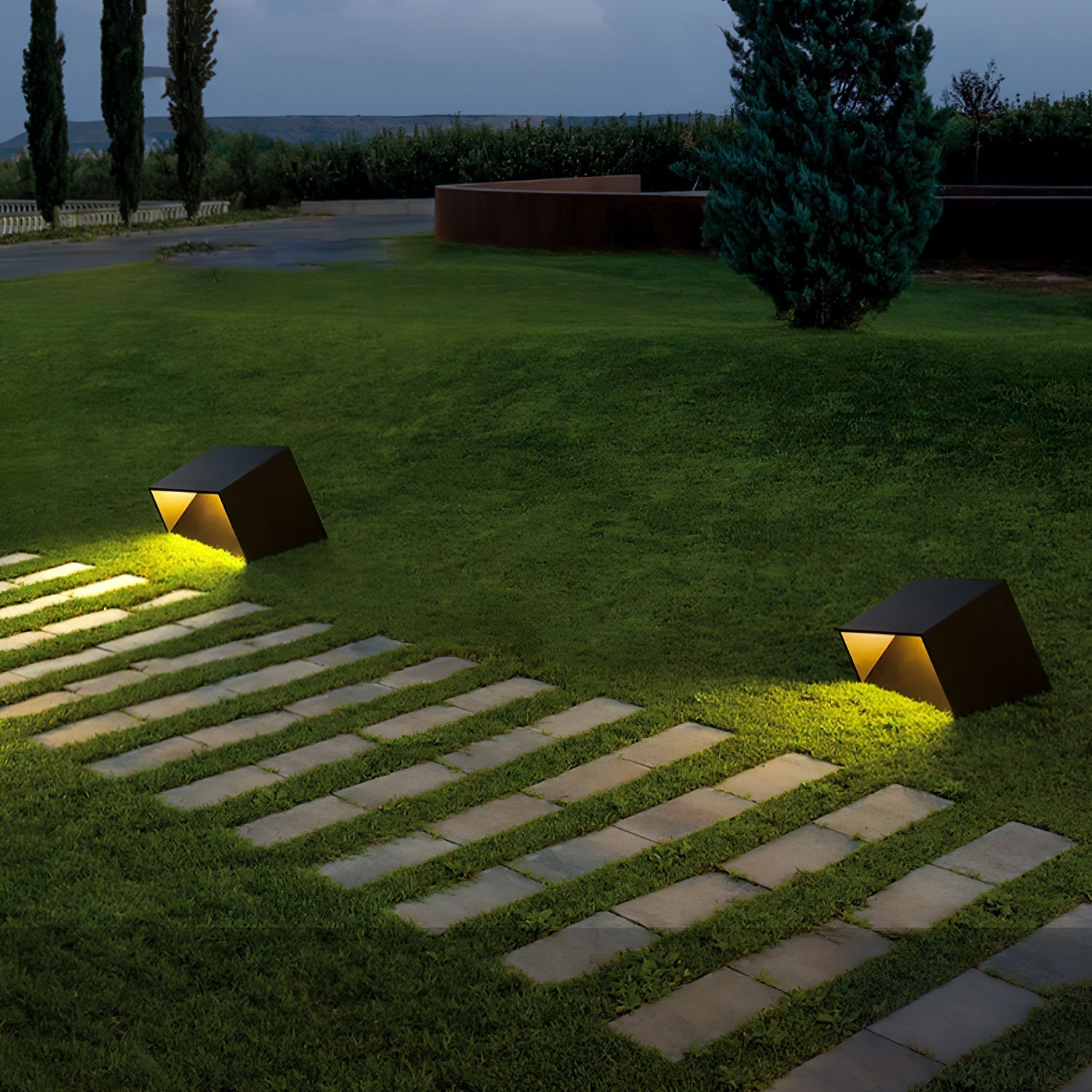 Evsore Unique Cube Garden Solar Outdoor Light - Letslighting