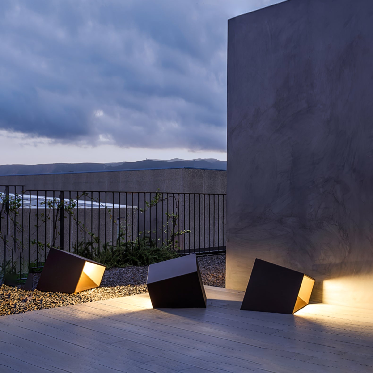 Evsore Unique Cube Garden Solar Outdoor Light - Letslighting