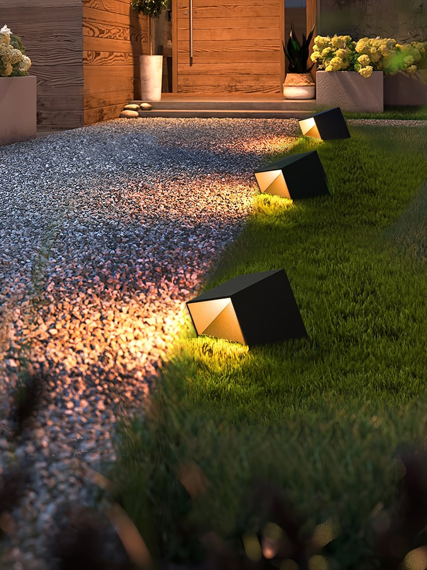 Evsore Unique Cube Garden Solar Outdoor Light - Letslighting
