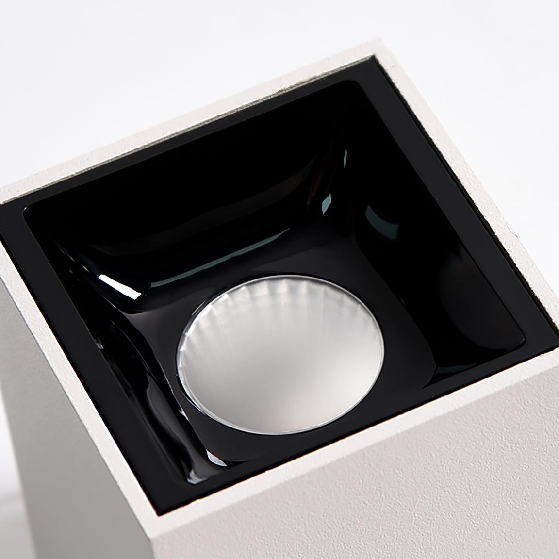 Lustra Ceiling Light Cube Square Black Spotlight - Letslighting